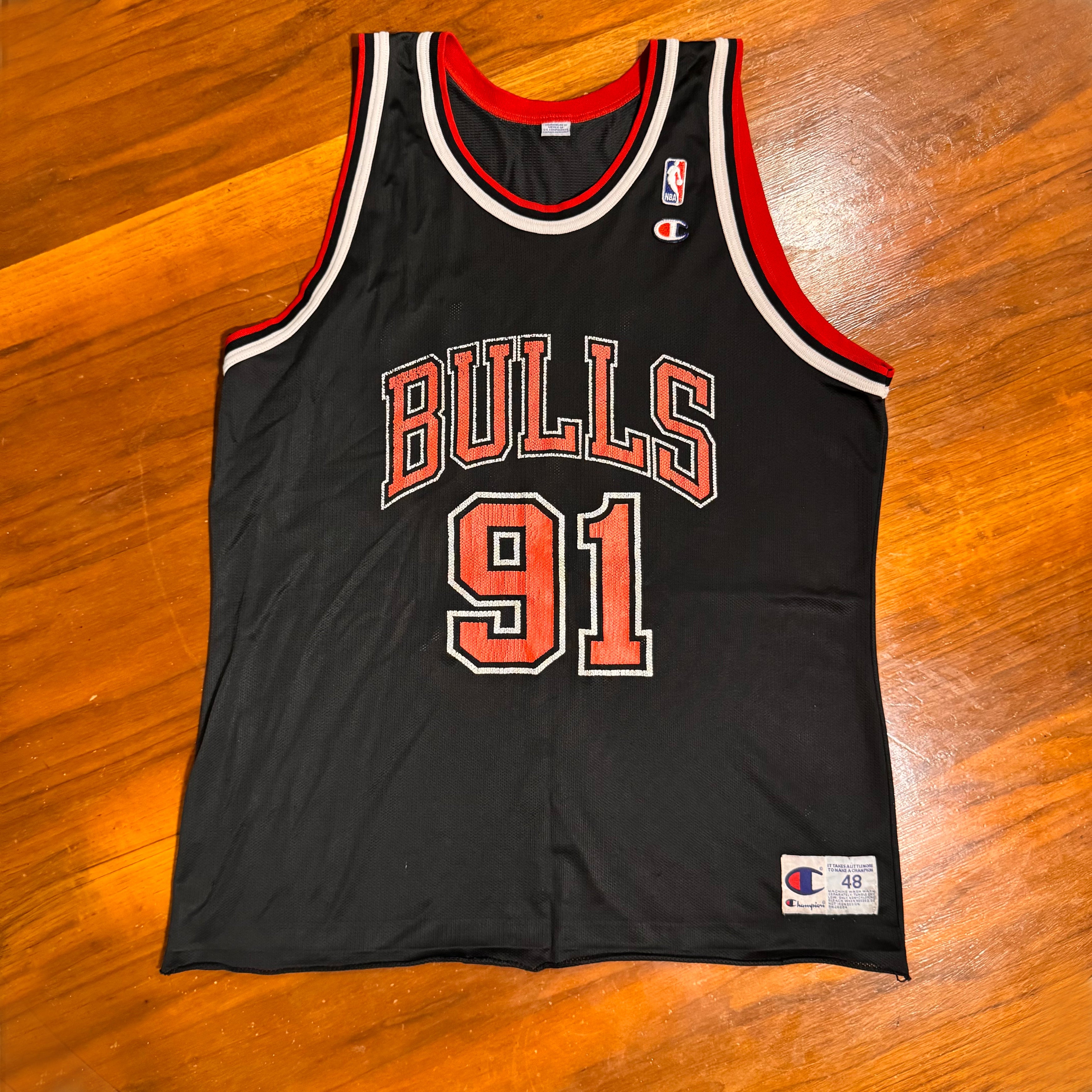 90´s Jersey de Dennis Rodman marca Champion