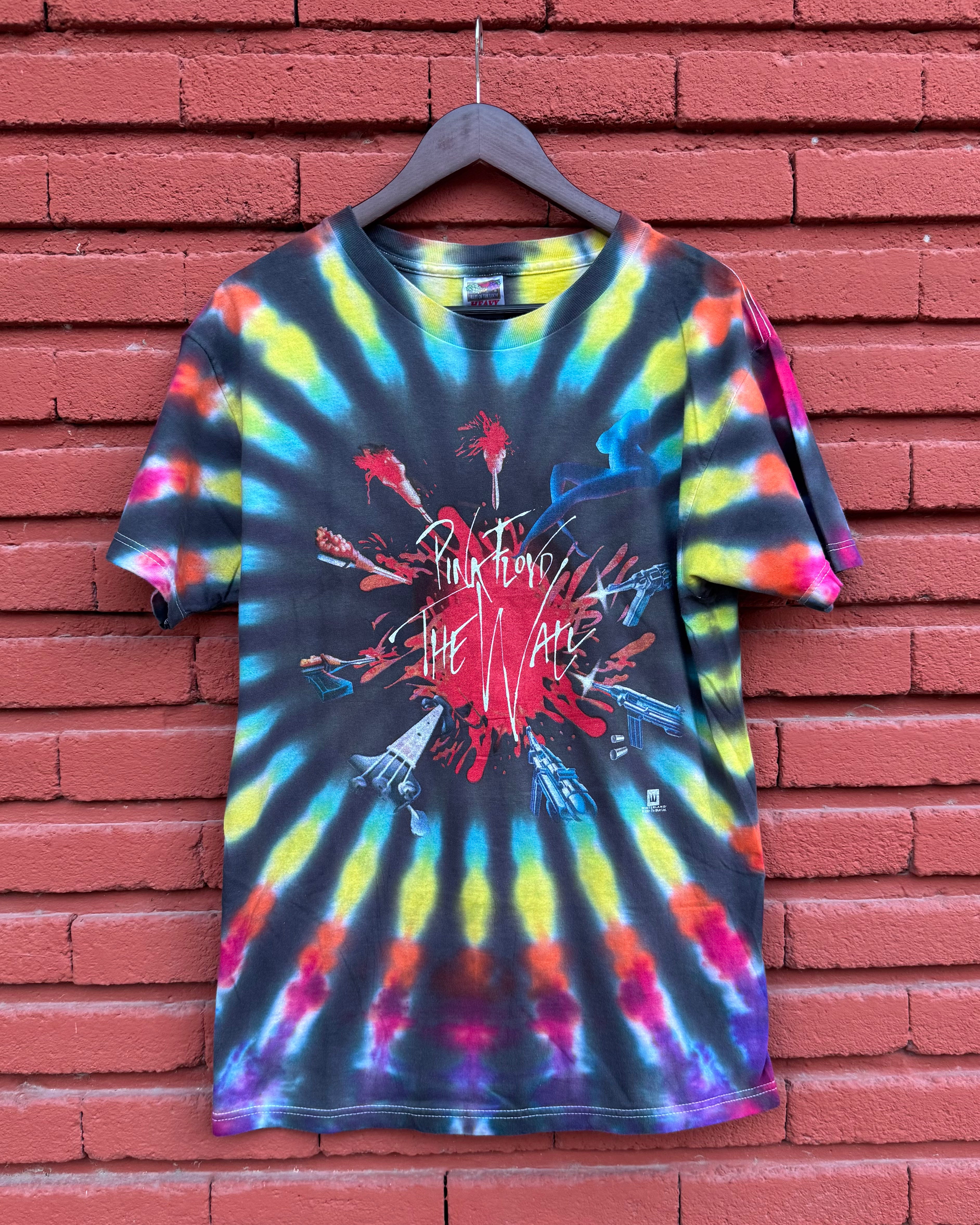 2001 Playera Tie Dye de Pink Floyd