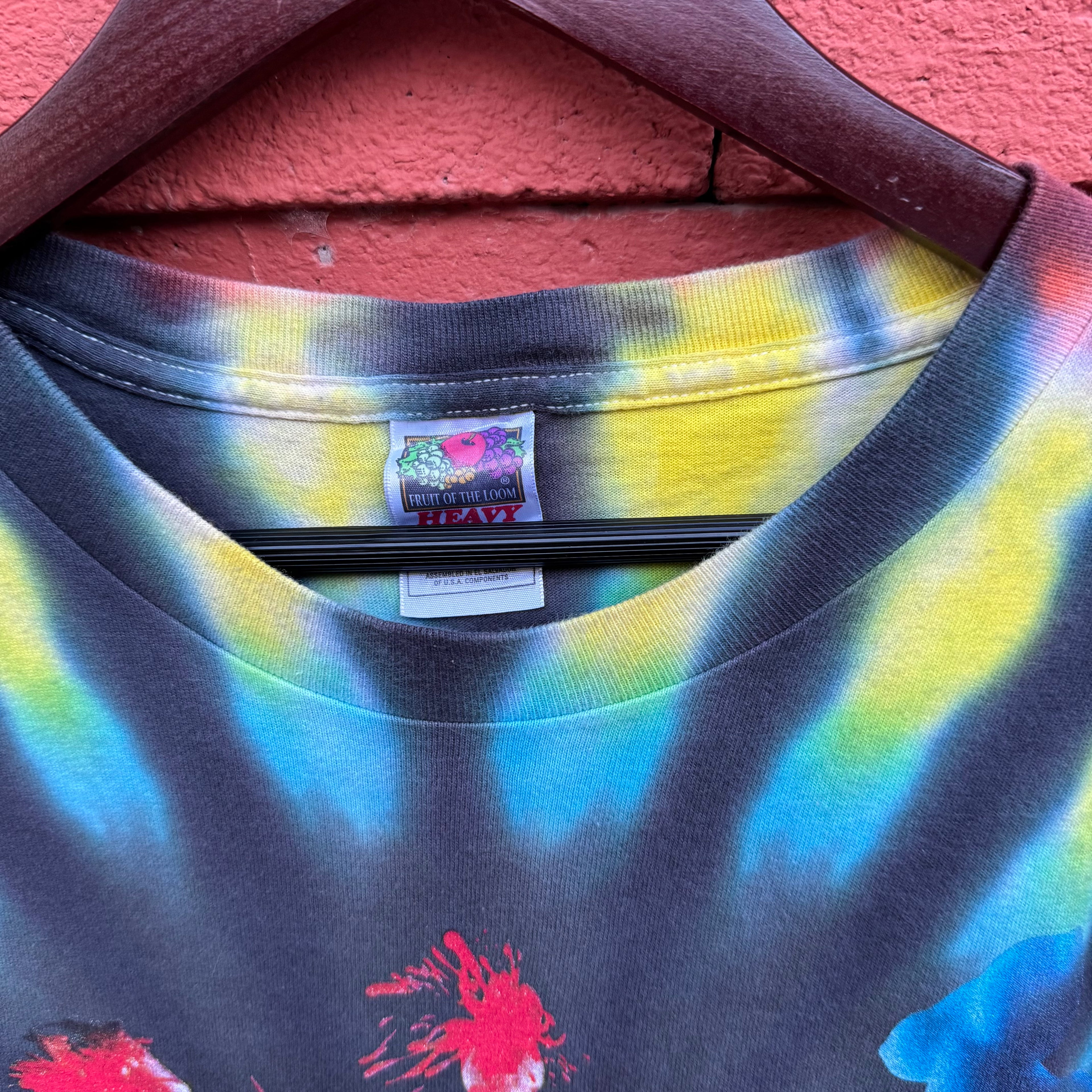 2001 Playera Tie Dye de Pink Floyd