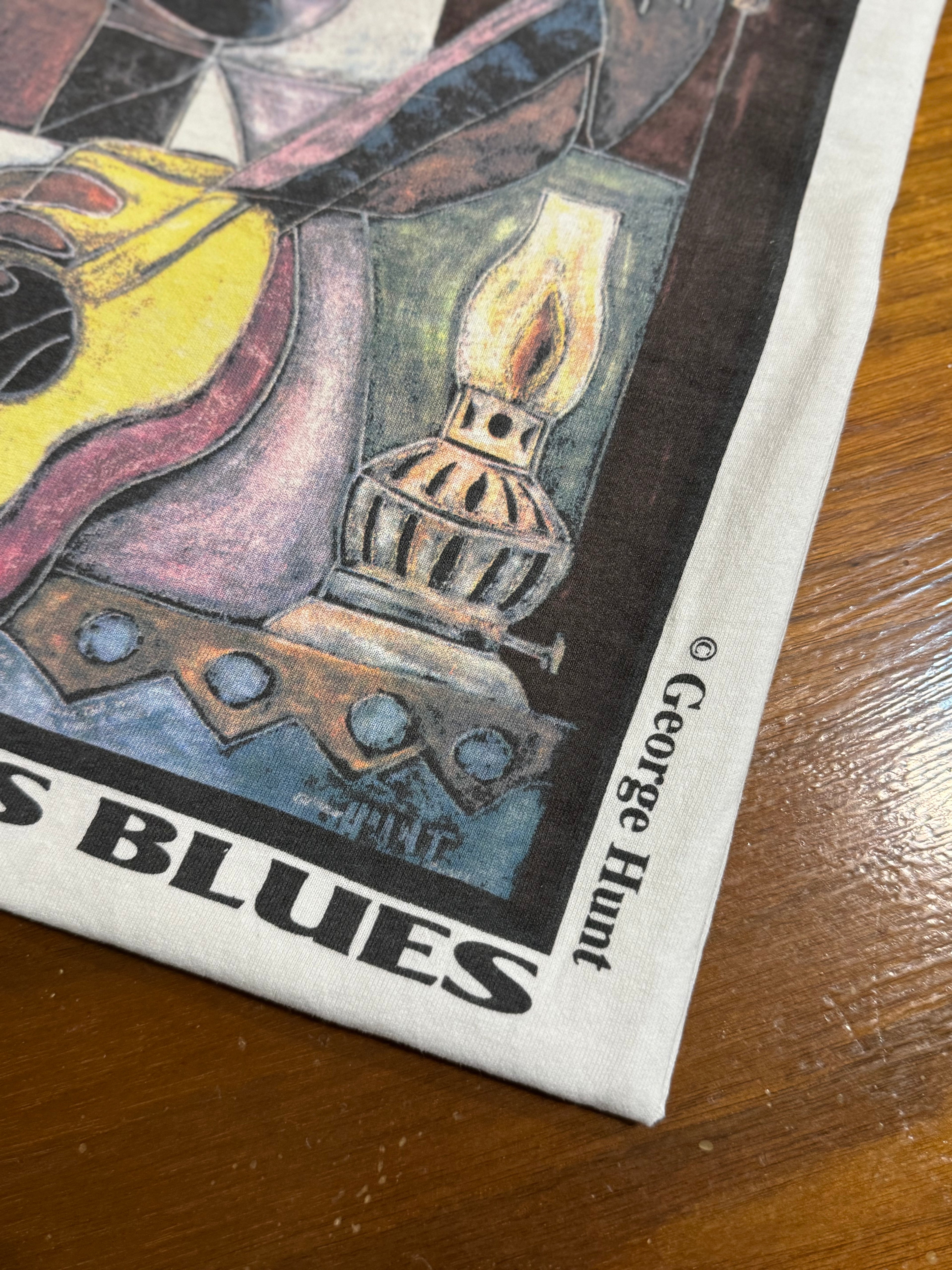 90´s Playera de Blues Art