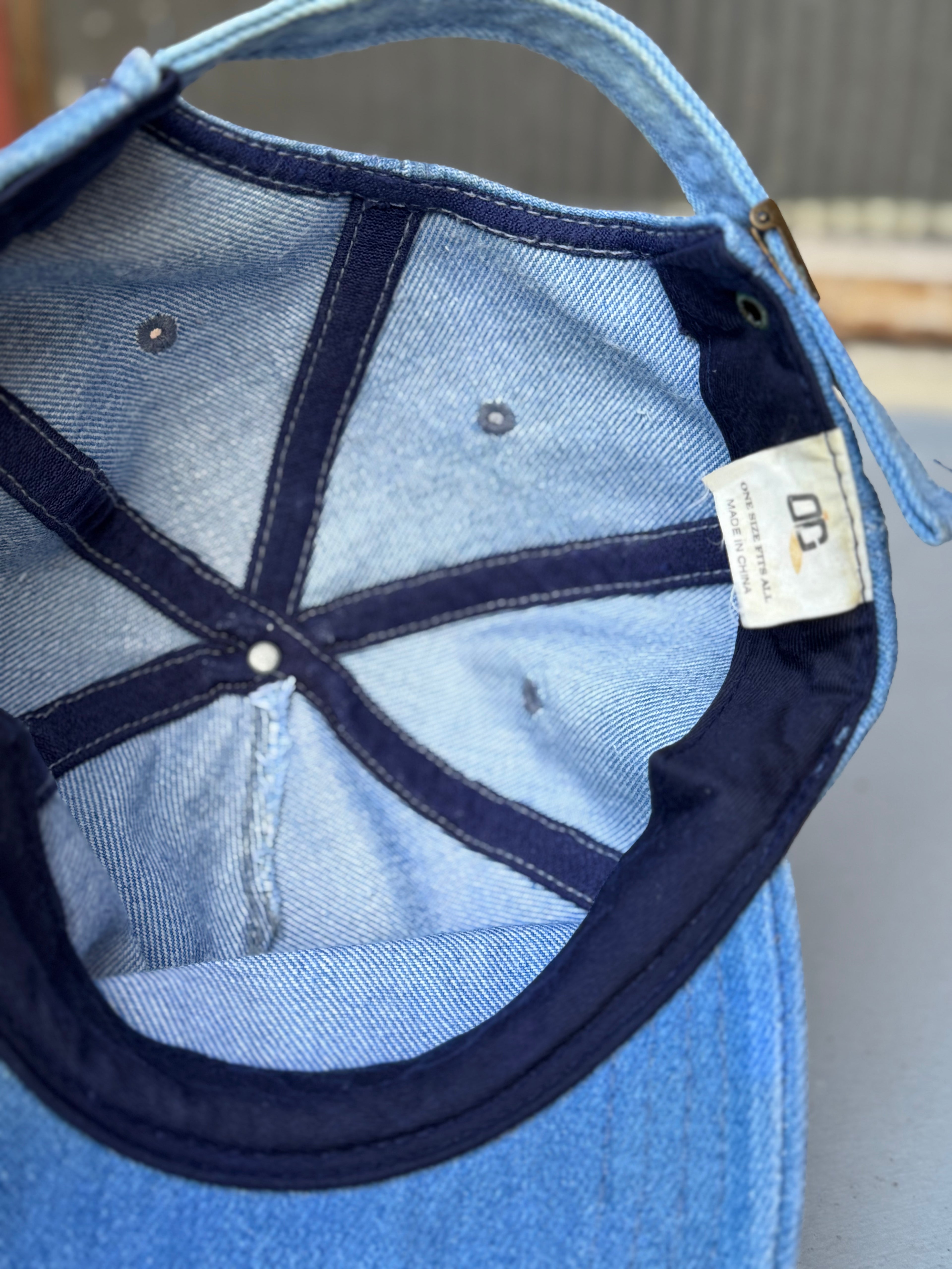 90´s Gorra de Mezclilla de Radio