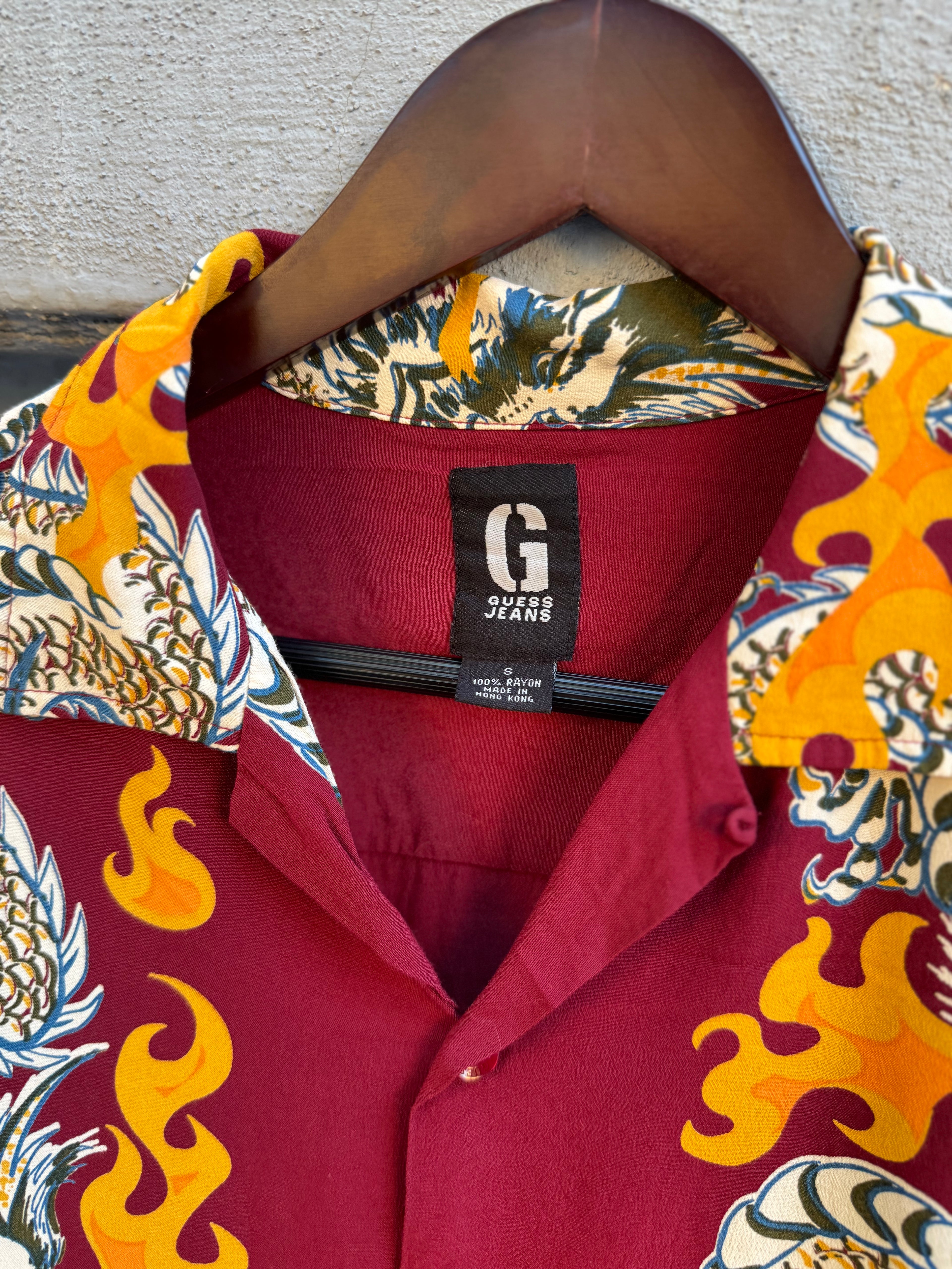 90´s Camisa Guess de Dragones