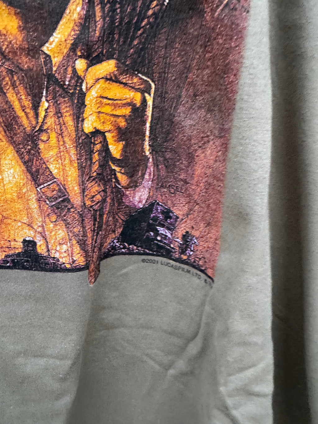 2001 Playera Indiana Jones