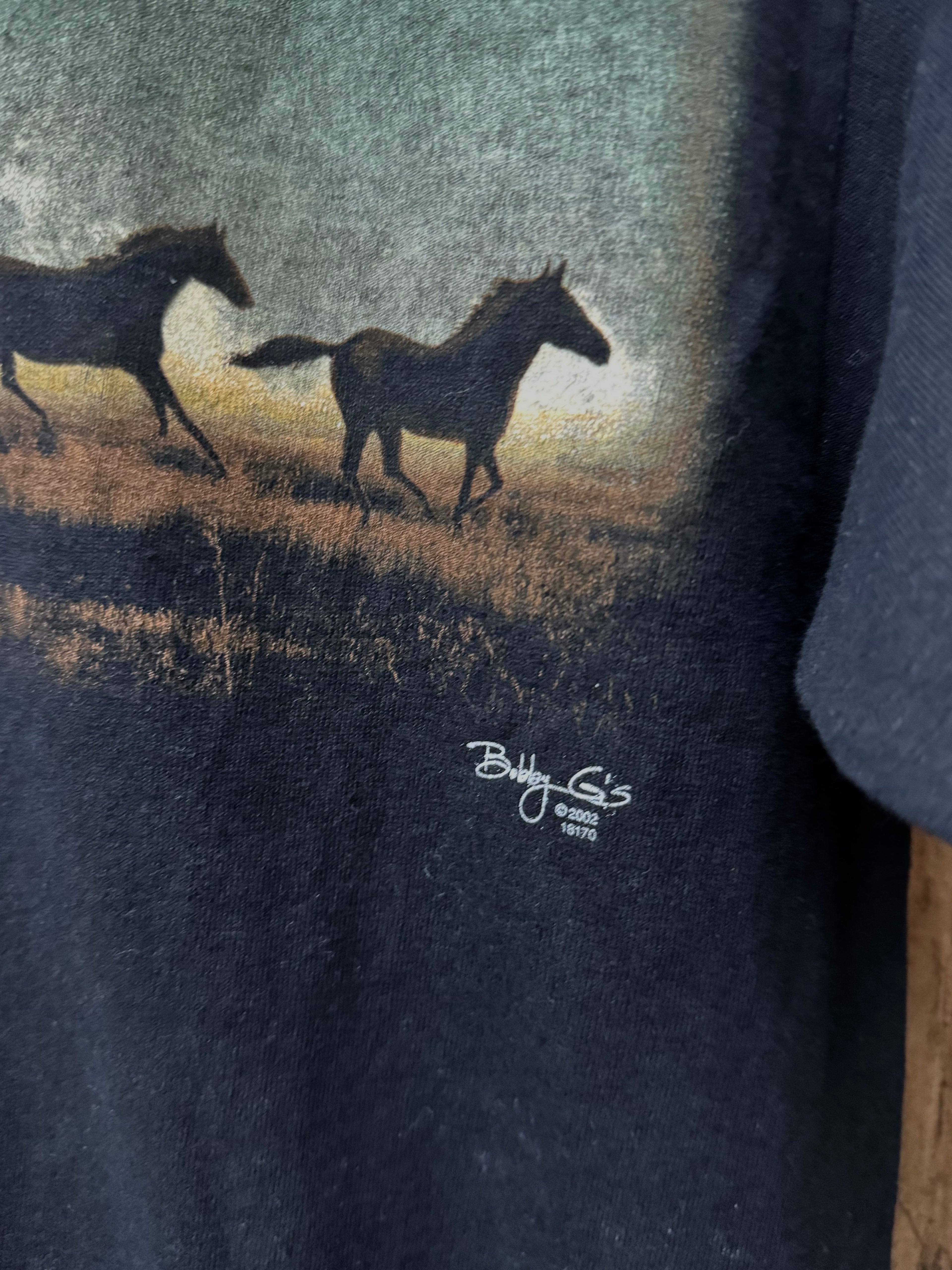 2002 Playera caballos