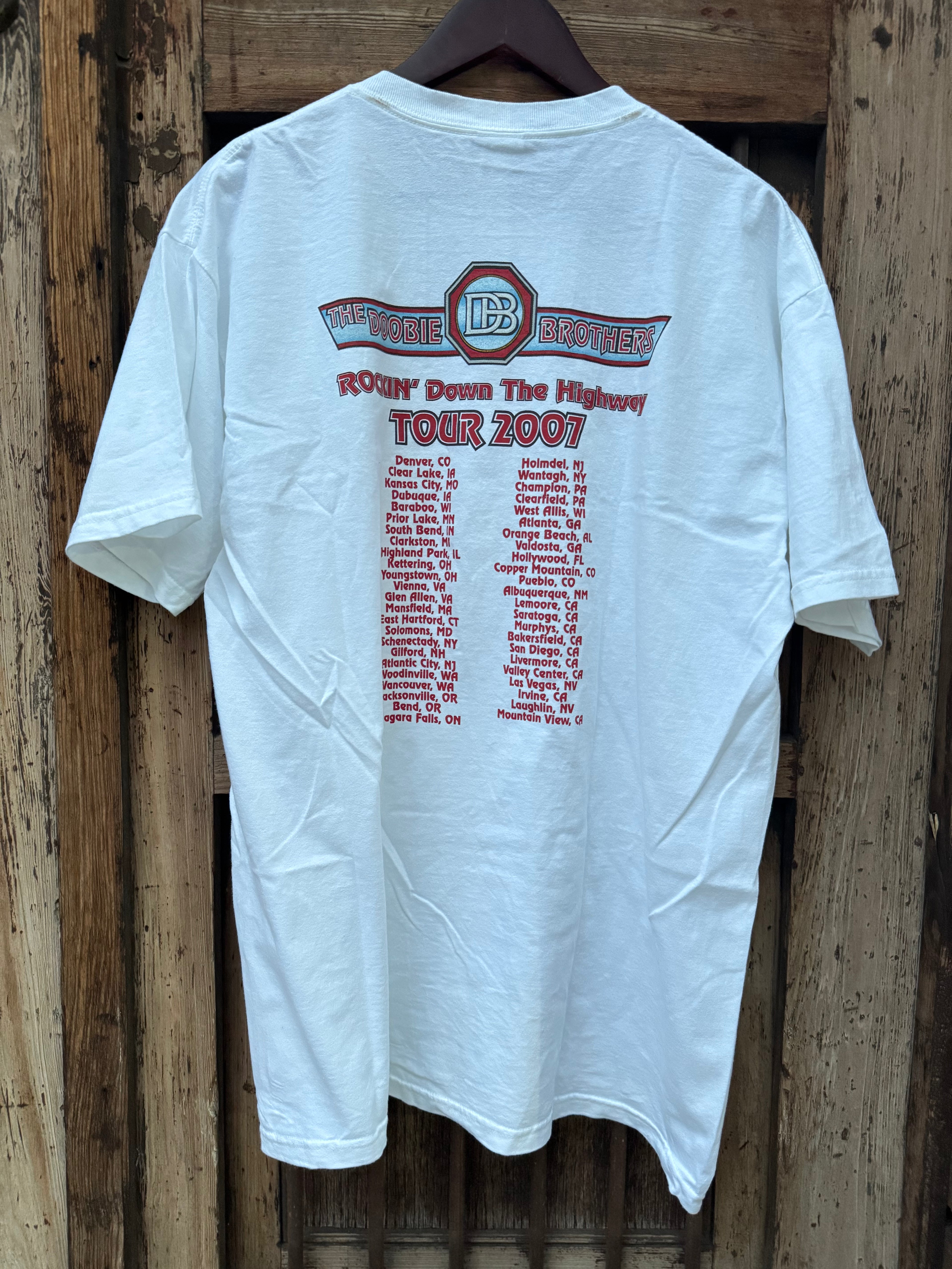 2007 Playera Doobie Brothers