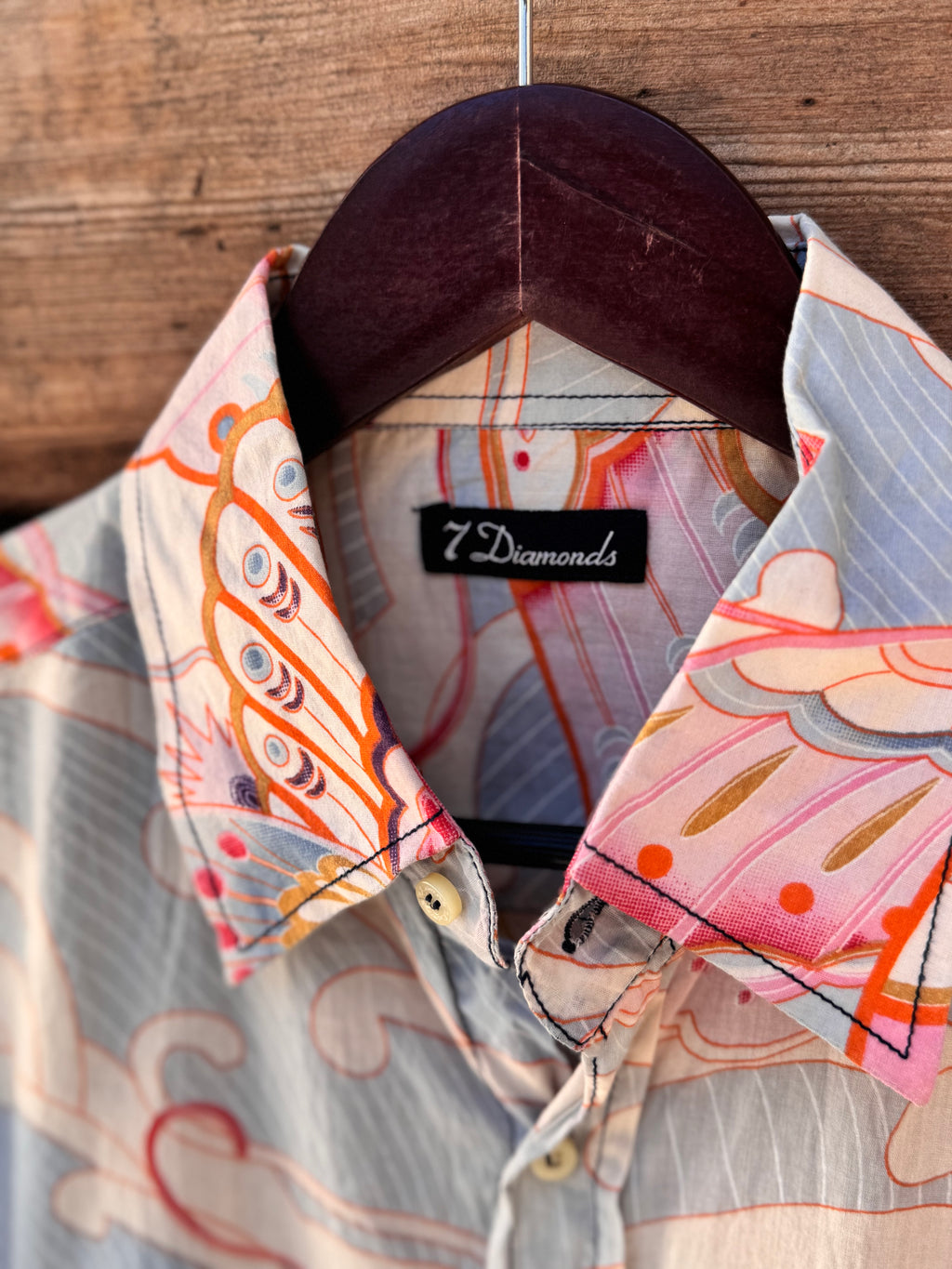 70´s Camisa estilo Ukiyo Japonés