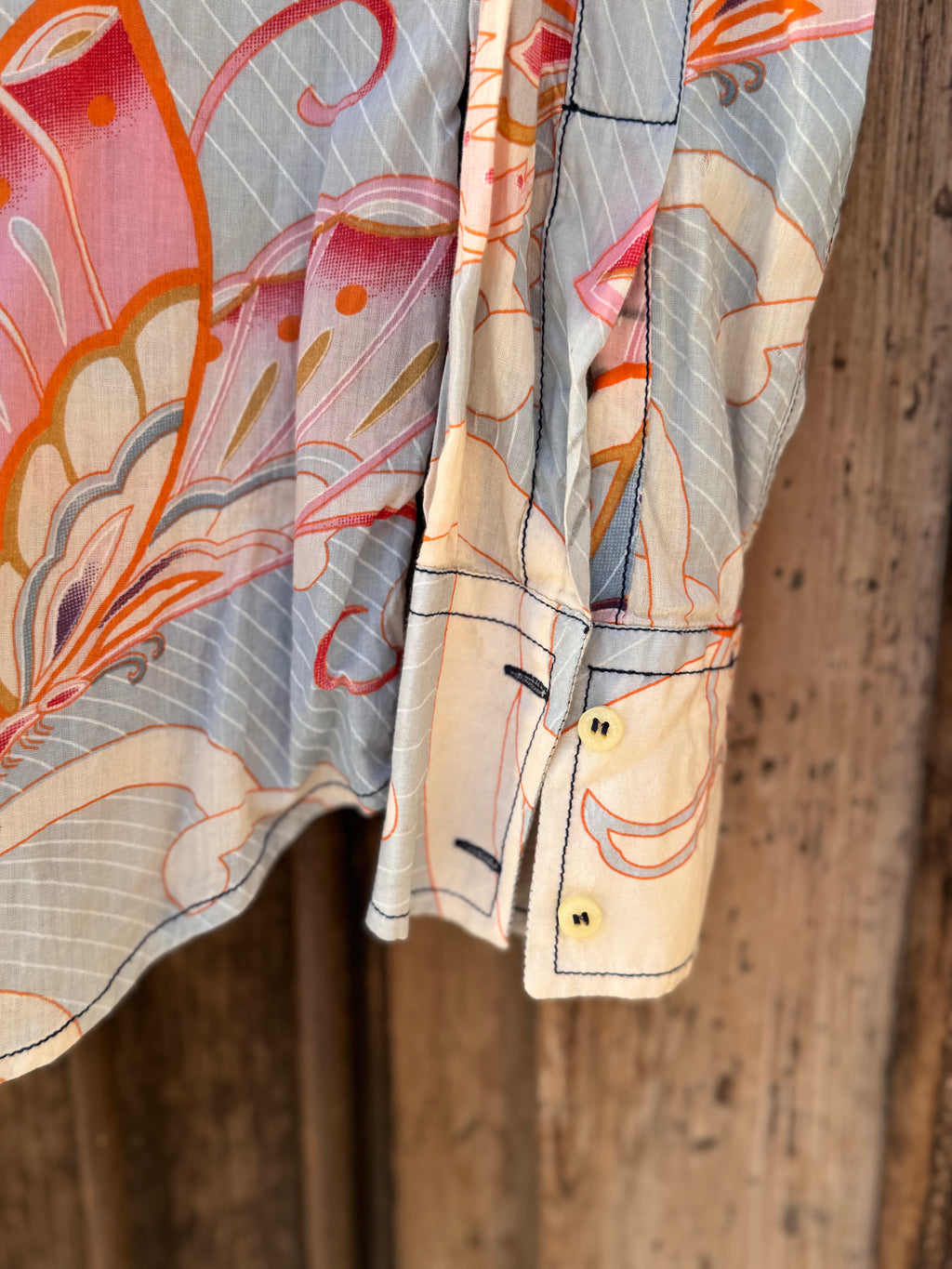 70´s Camisa estilo Ukiyo Japonés