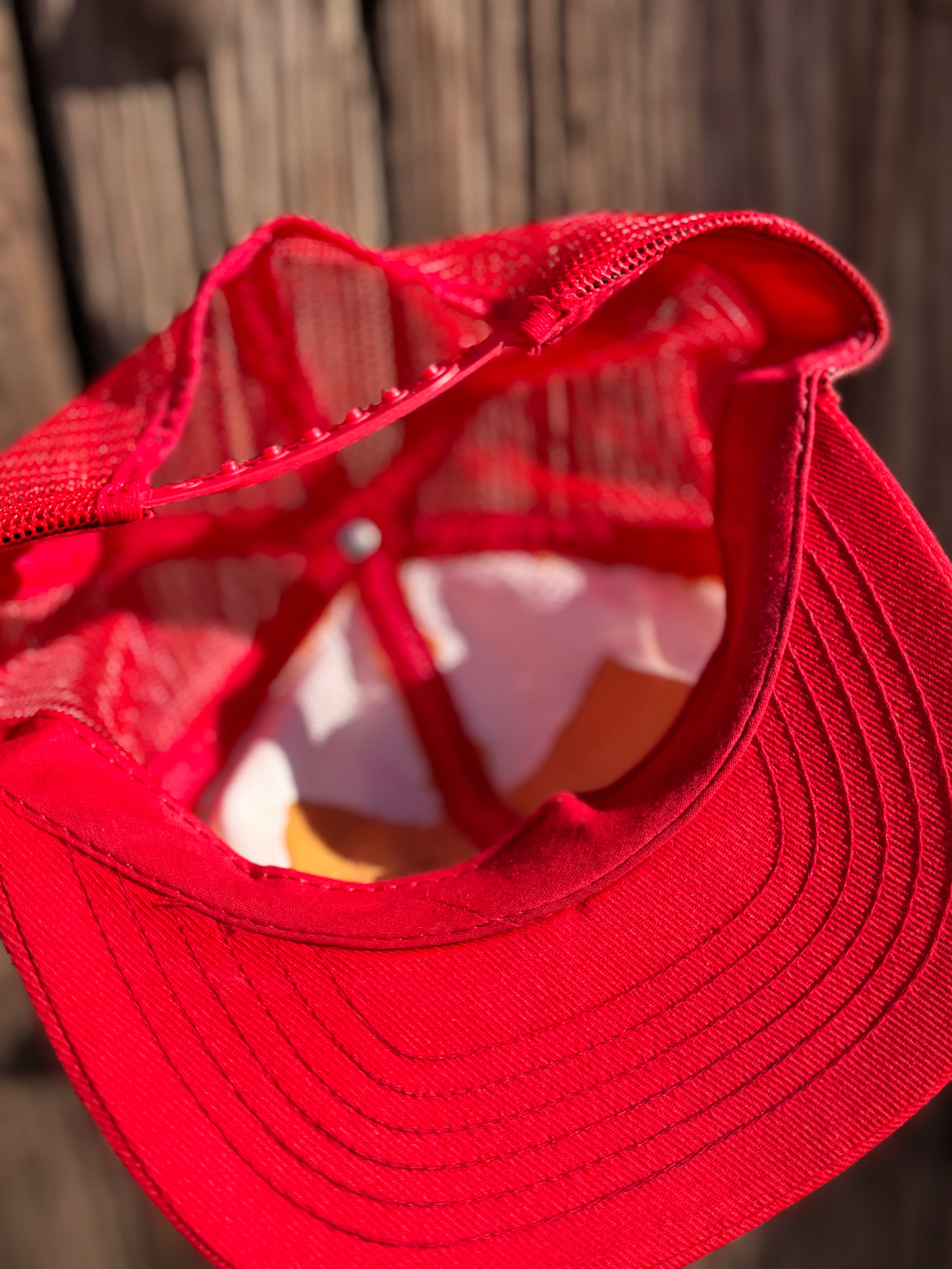 90s Gorra de Tabaco Red Man