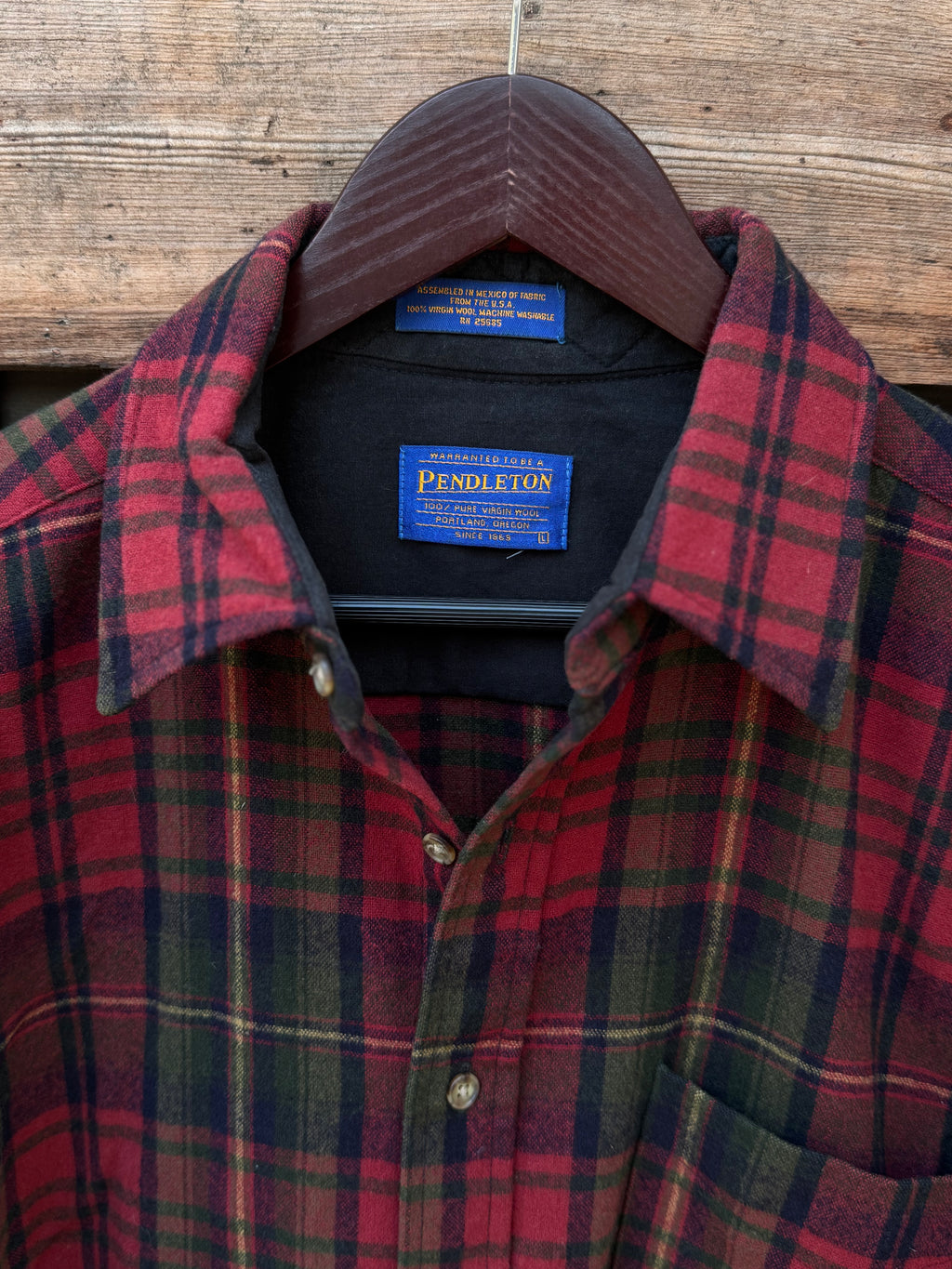 Camisa Pendleton