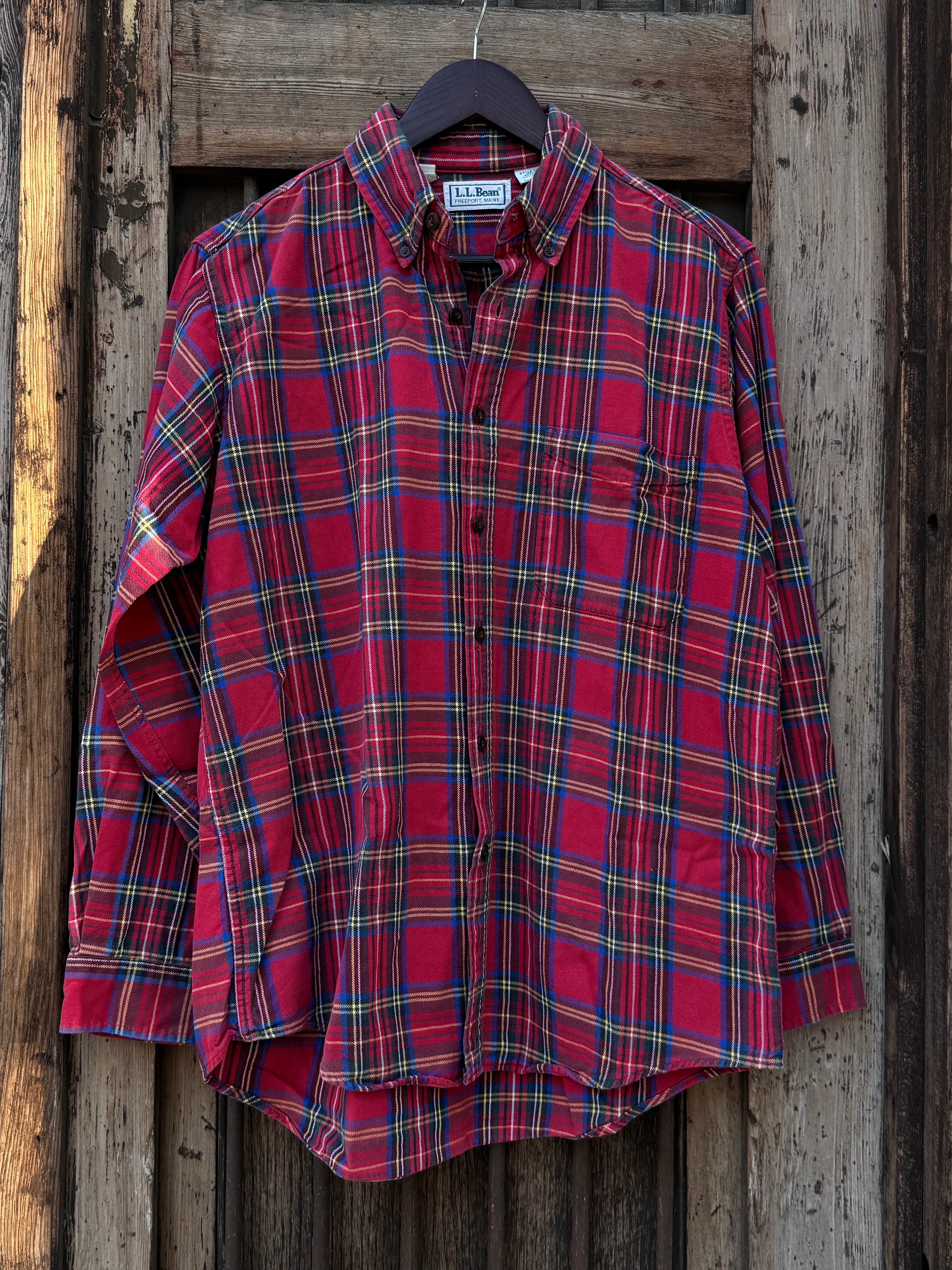 90´s Camisa de Franela LL Bean