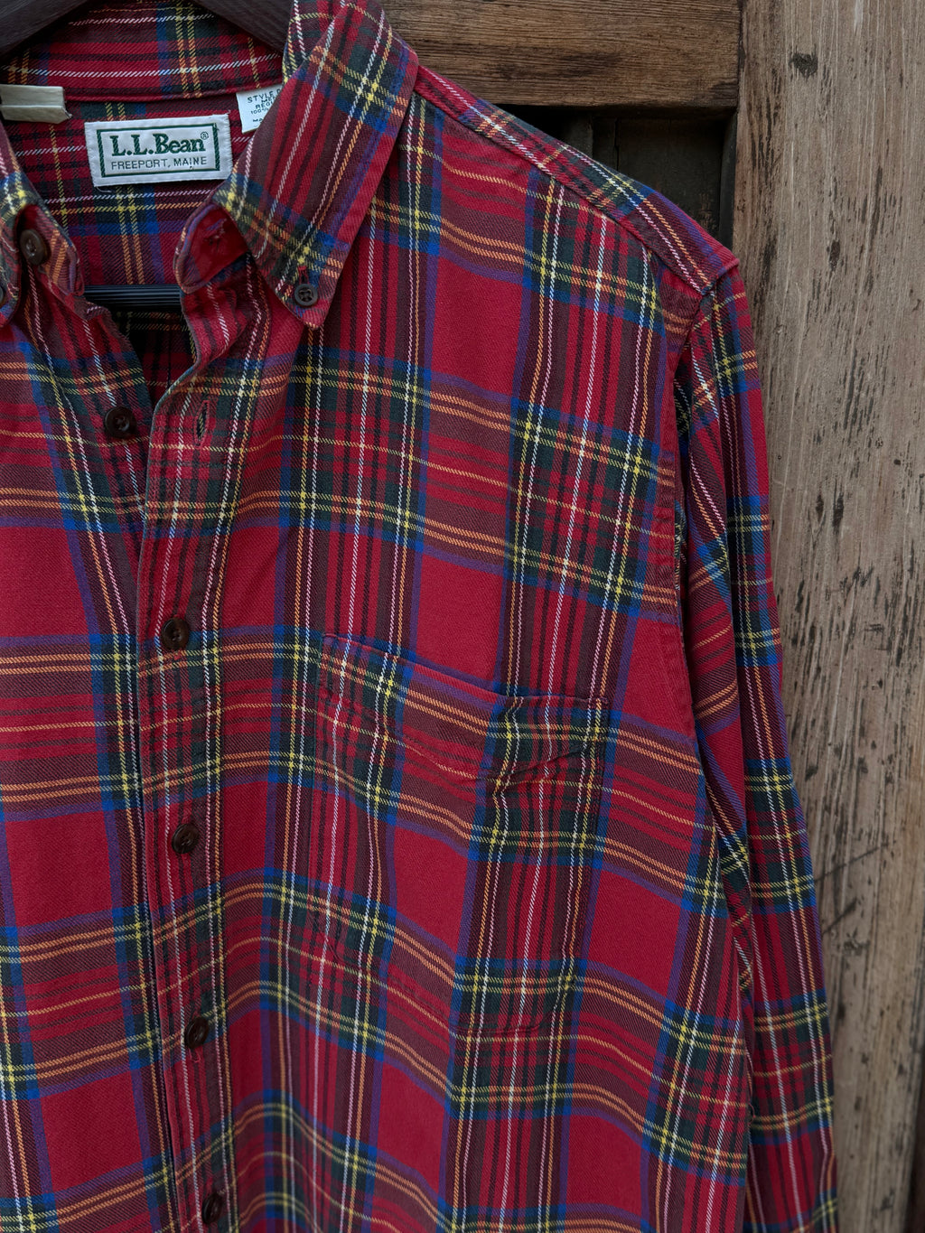 90´s Camisa de Franela LL Bean