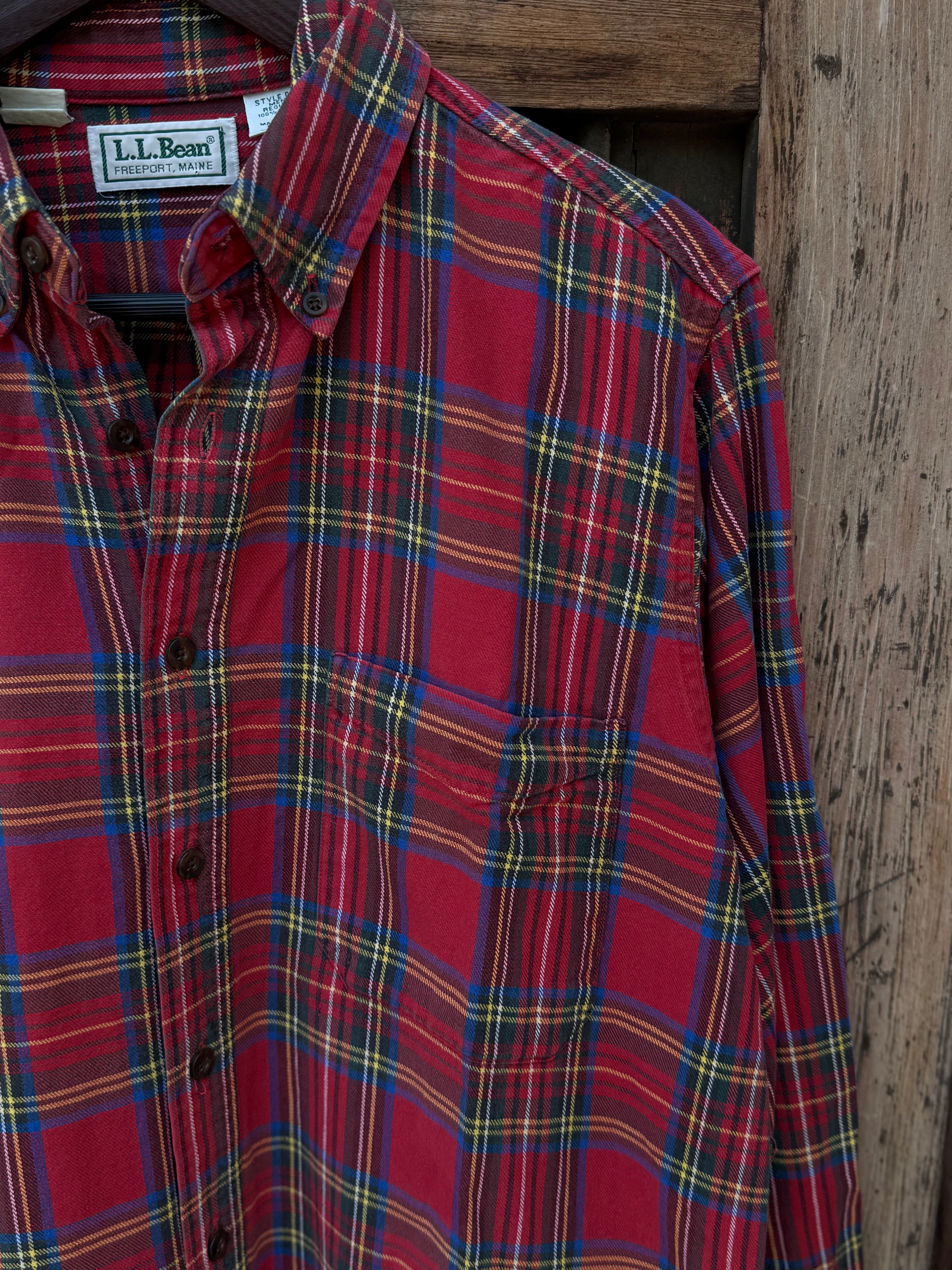 90´s Camisa de Franela LL Bean