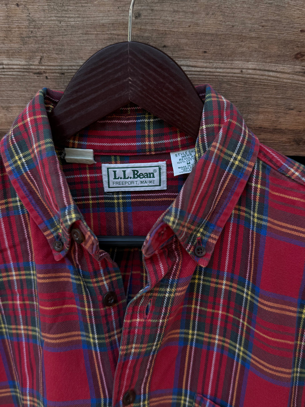 90´s Camisa de Franela LL Bean