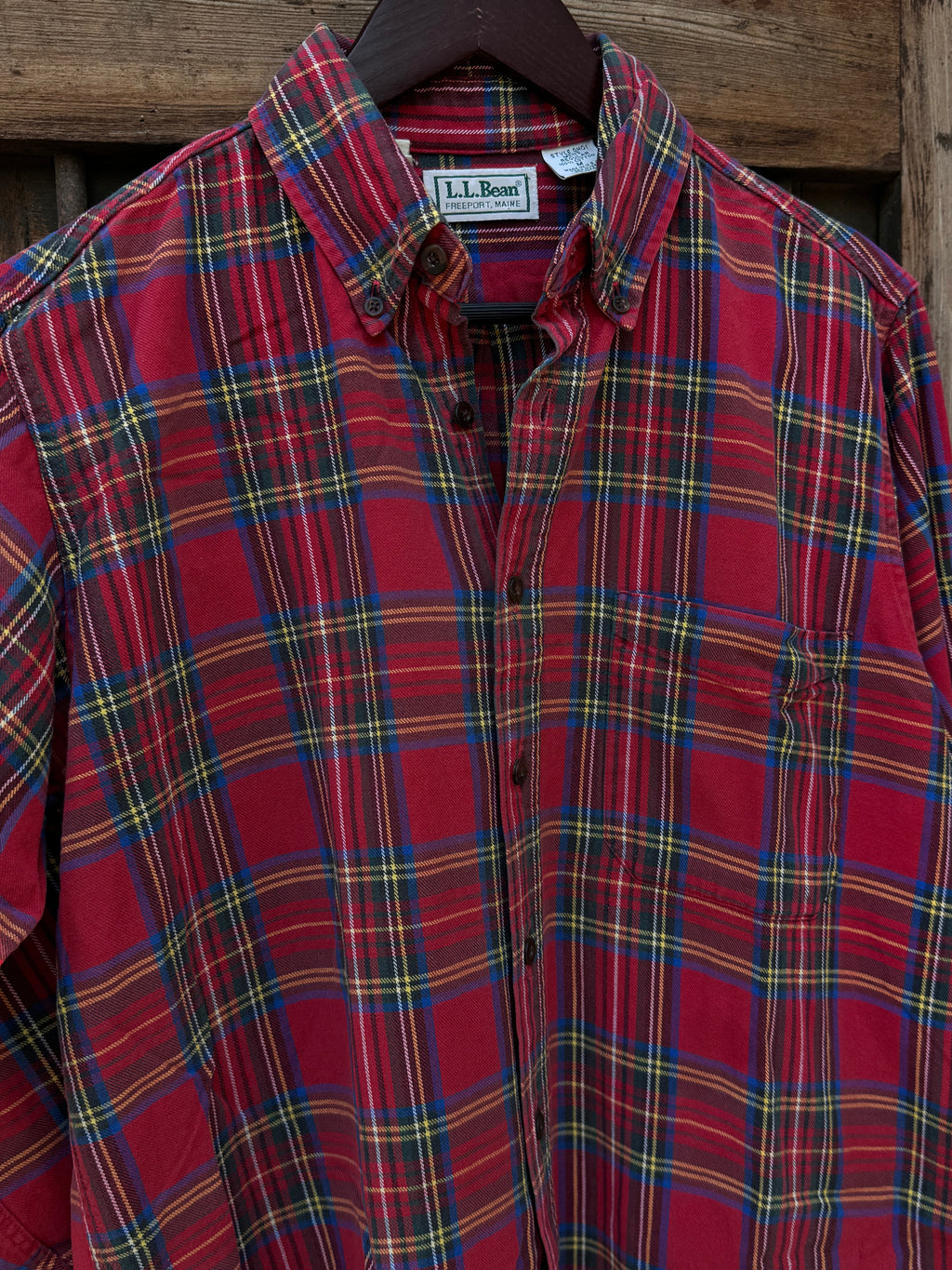 90´s Camisa de Franela LL Bean
