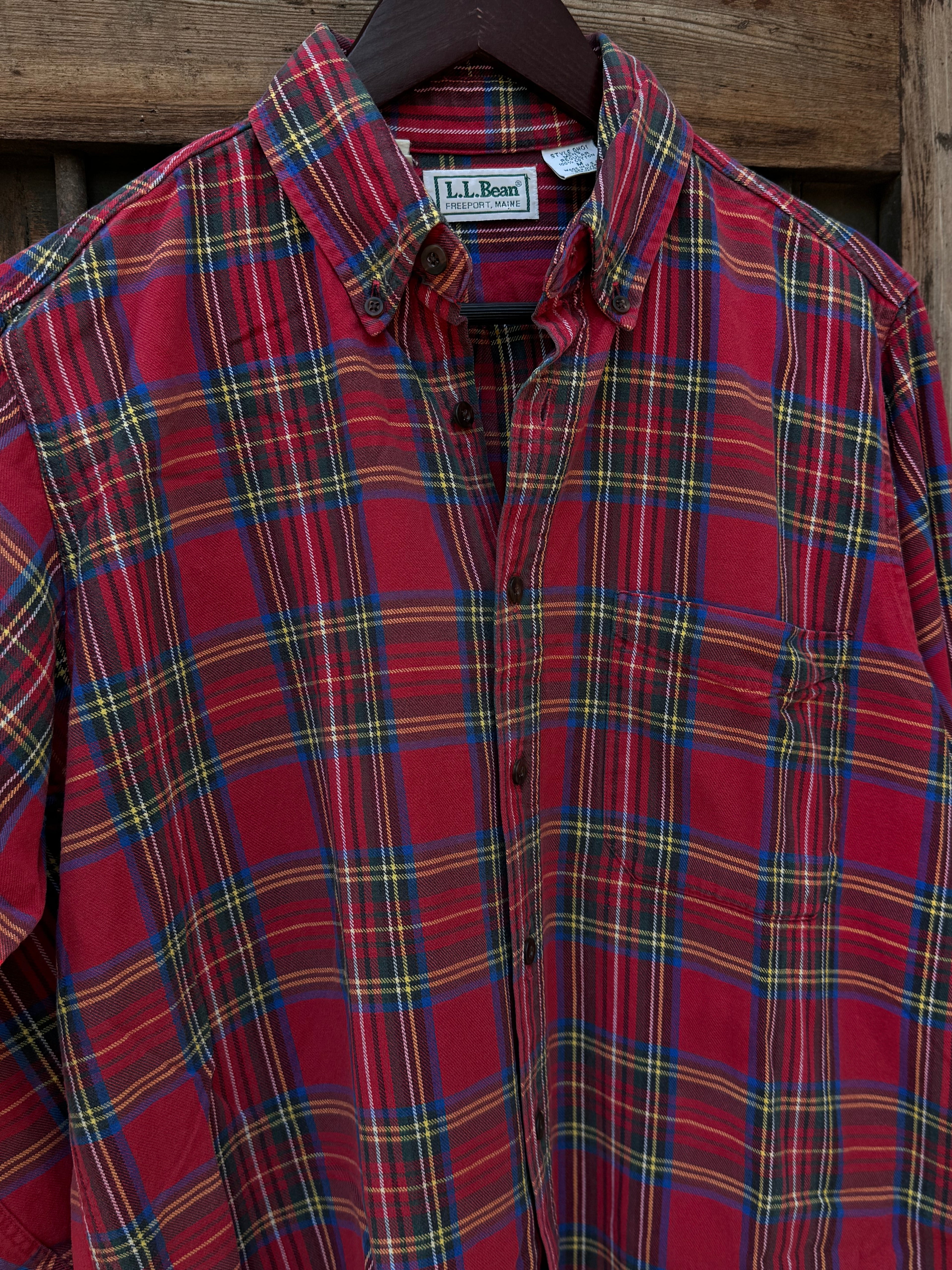 90´s Camisa de Franela LL Bean