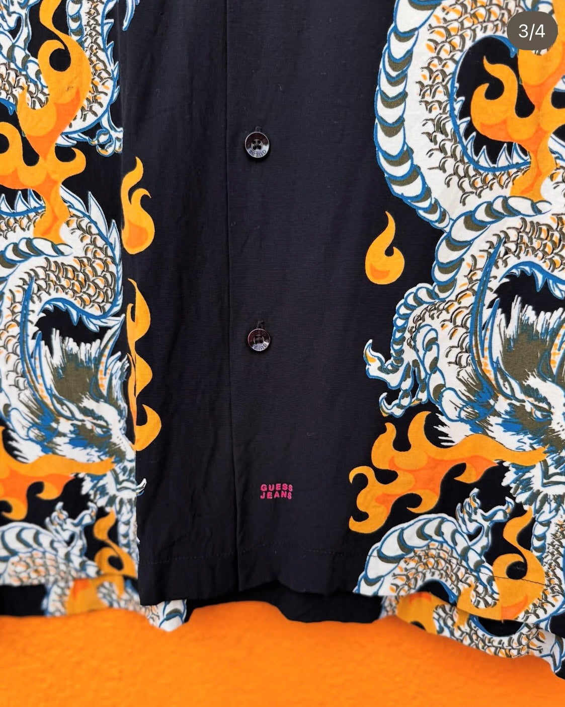90´s Camisa Guess de Dragones