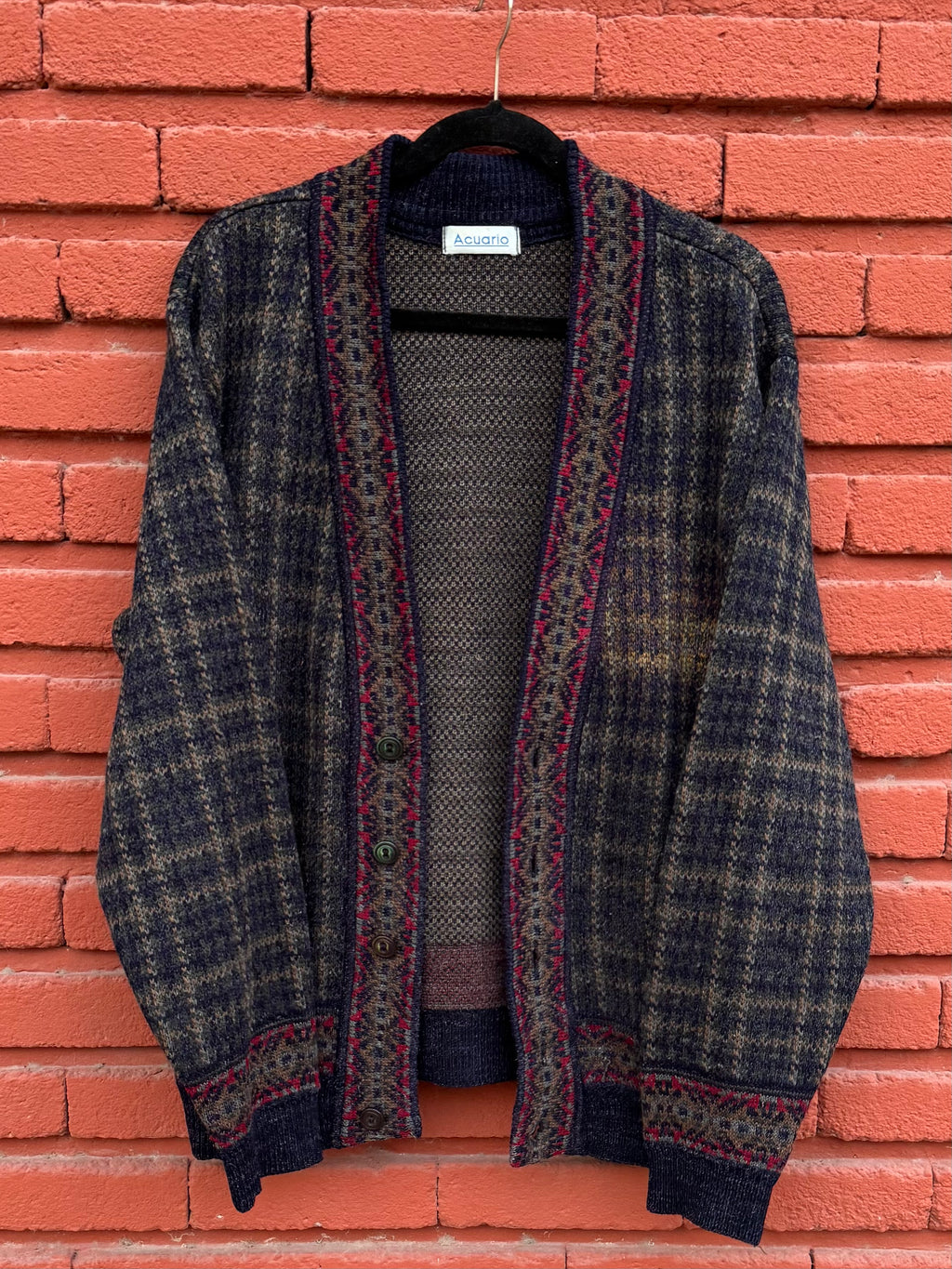 80´s Sueter Cardigan Bohemio