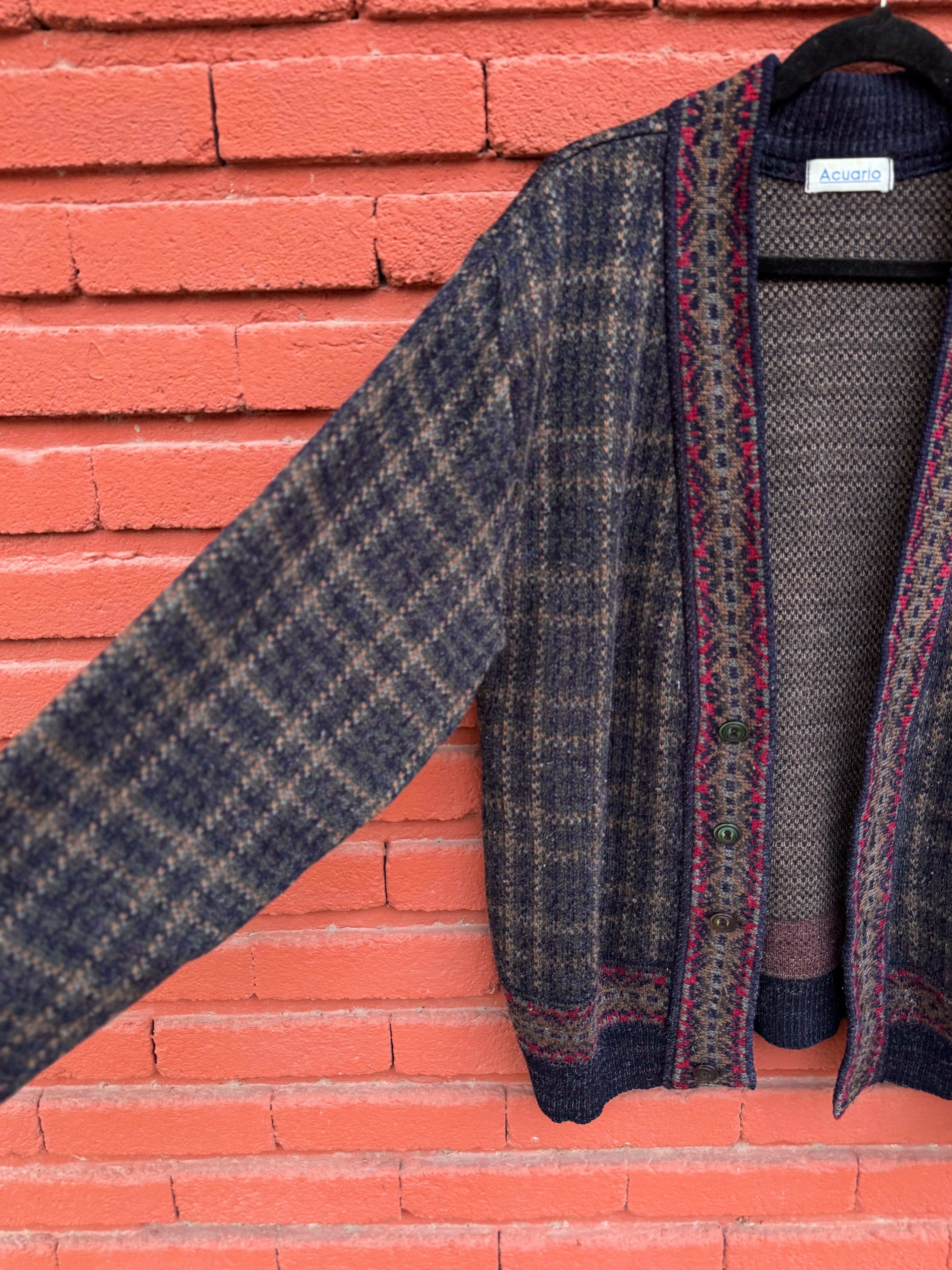 80´s Sueter Cardigan Bohemio
