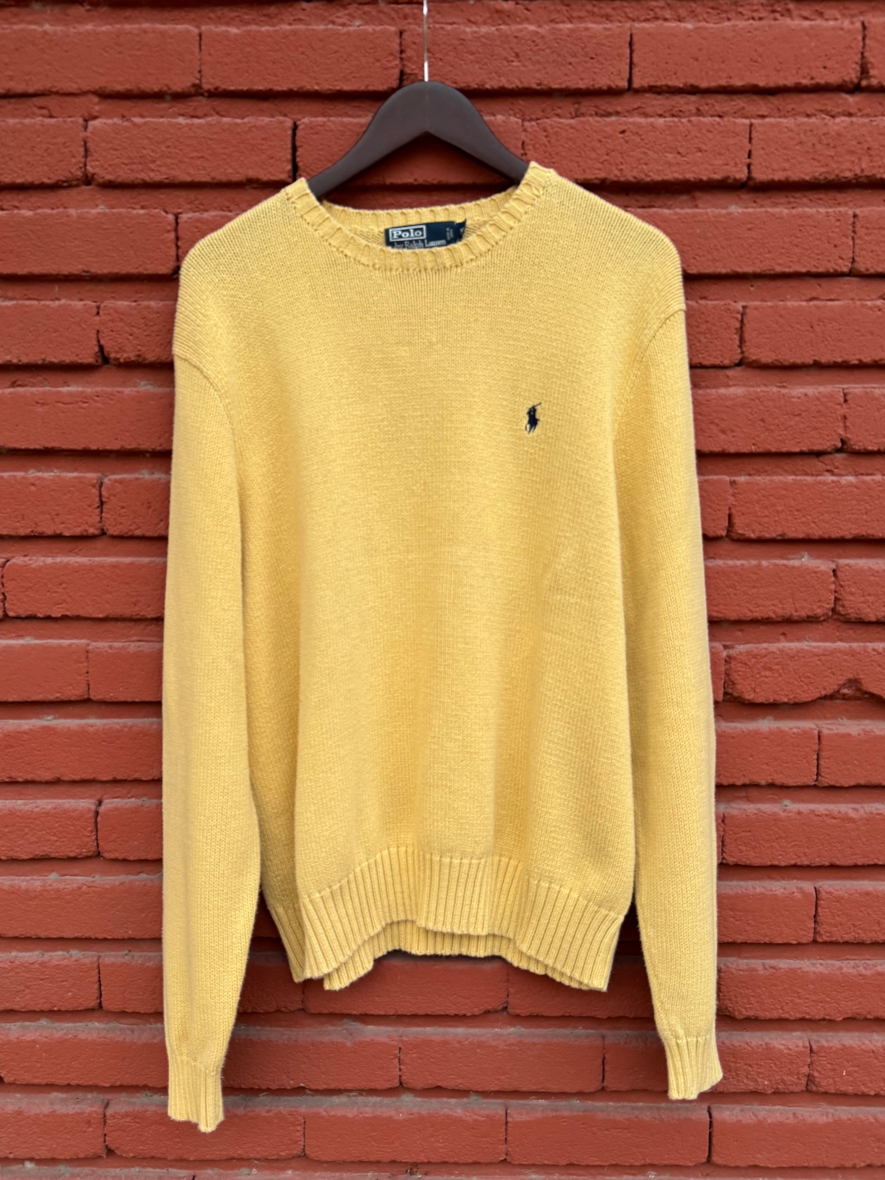 90´s Sueter Polo Ralph Lauren Tejido Grueso