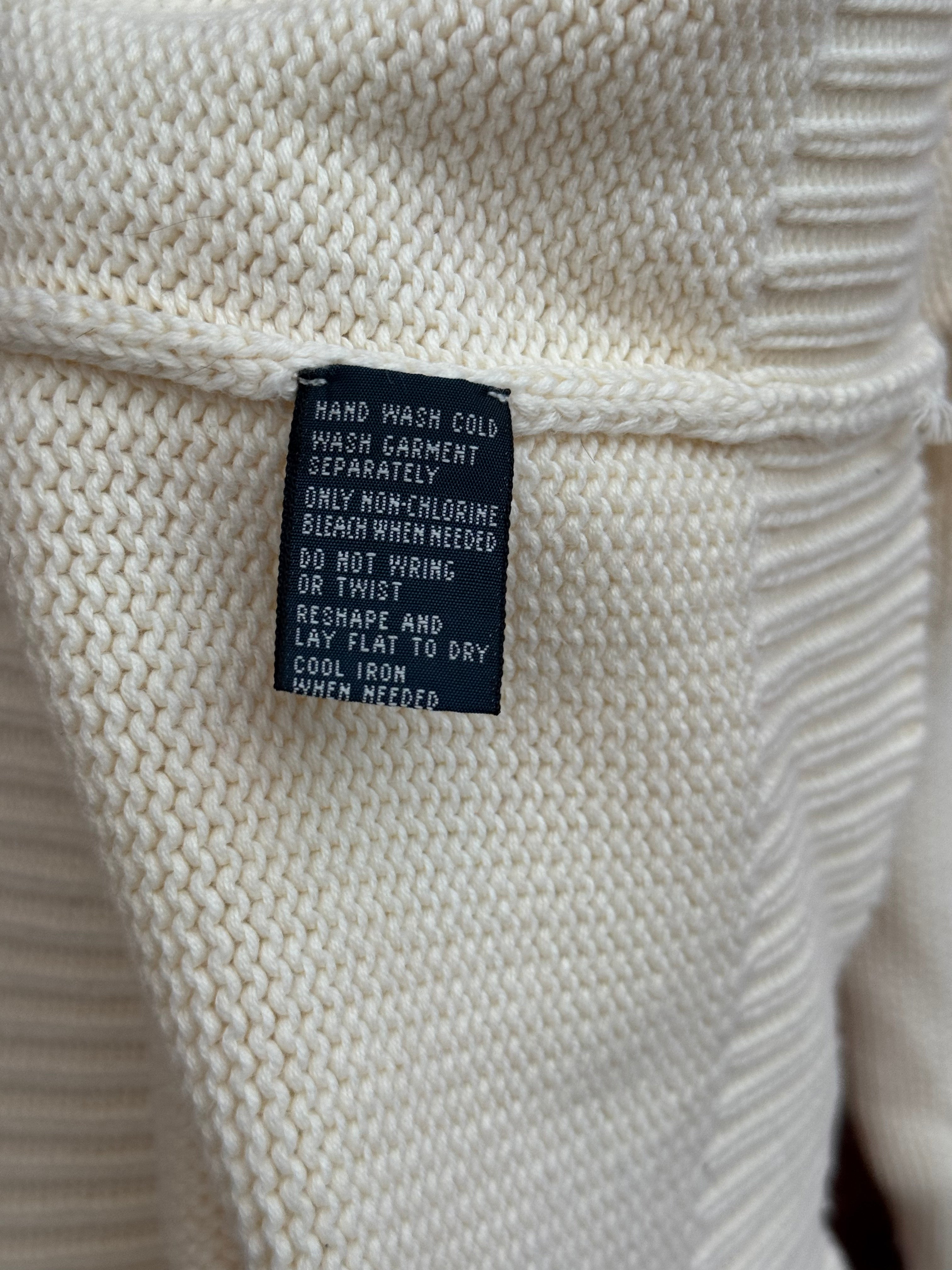 90´s Sueter Polo Ralph Lauren Tejido Grueso