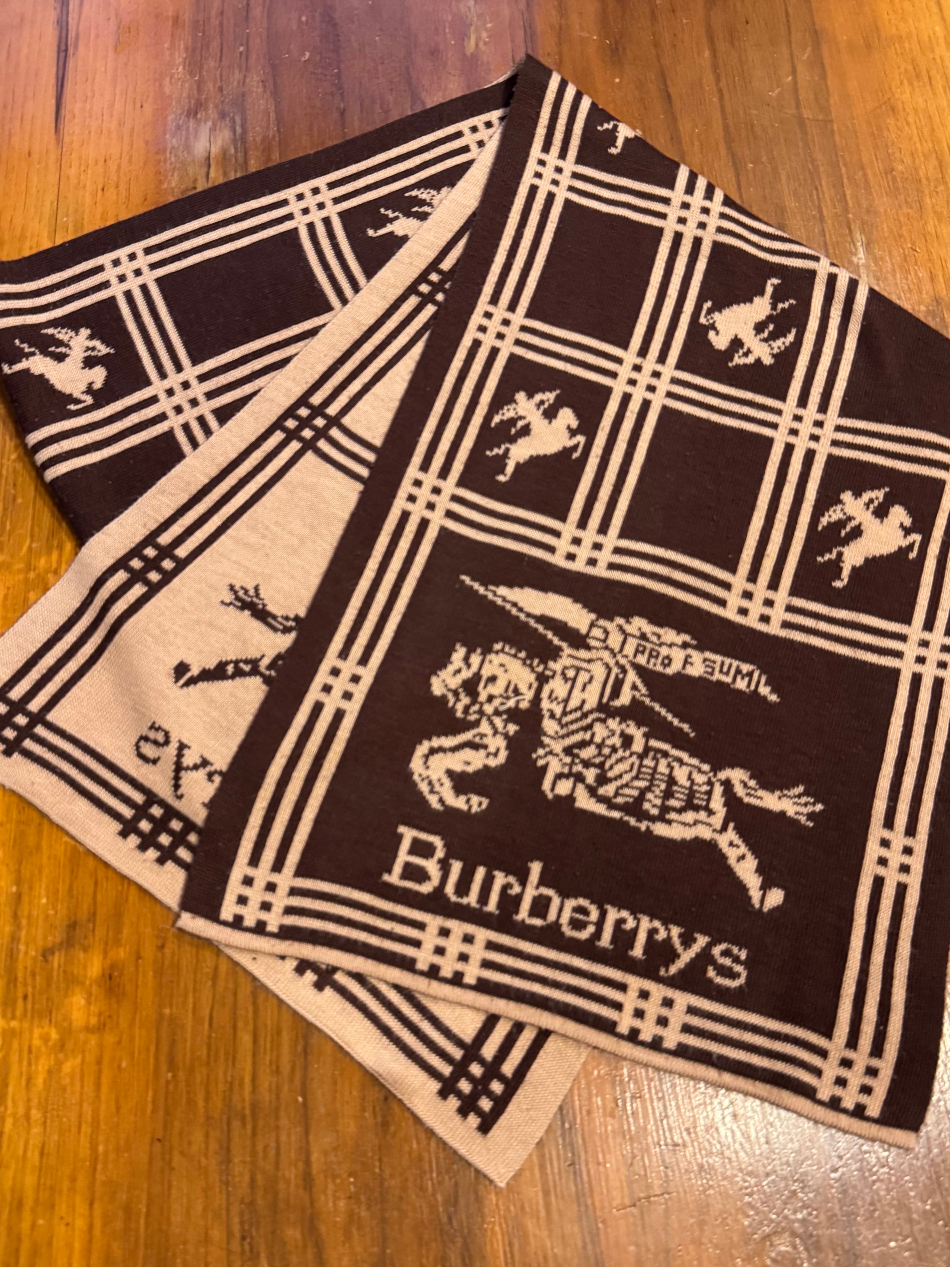 80´s Bufanda Burberrys
