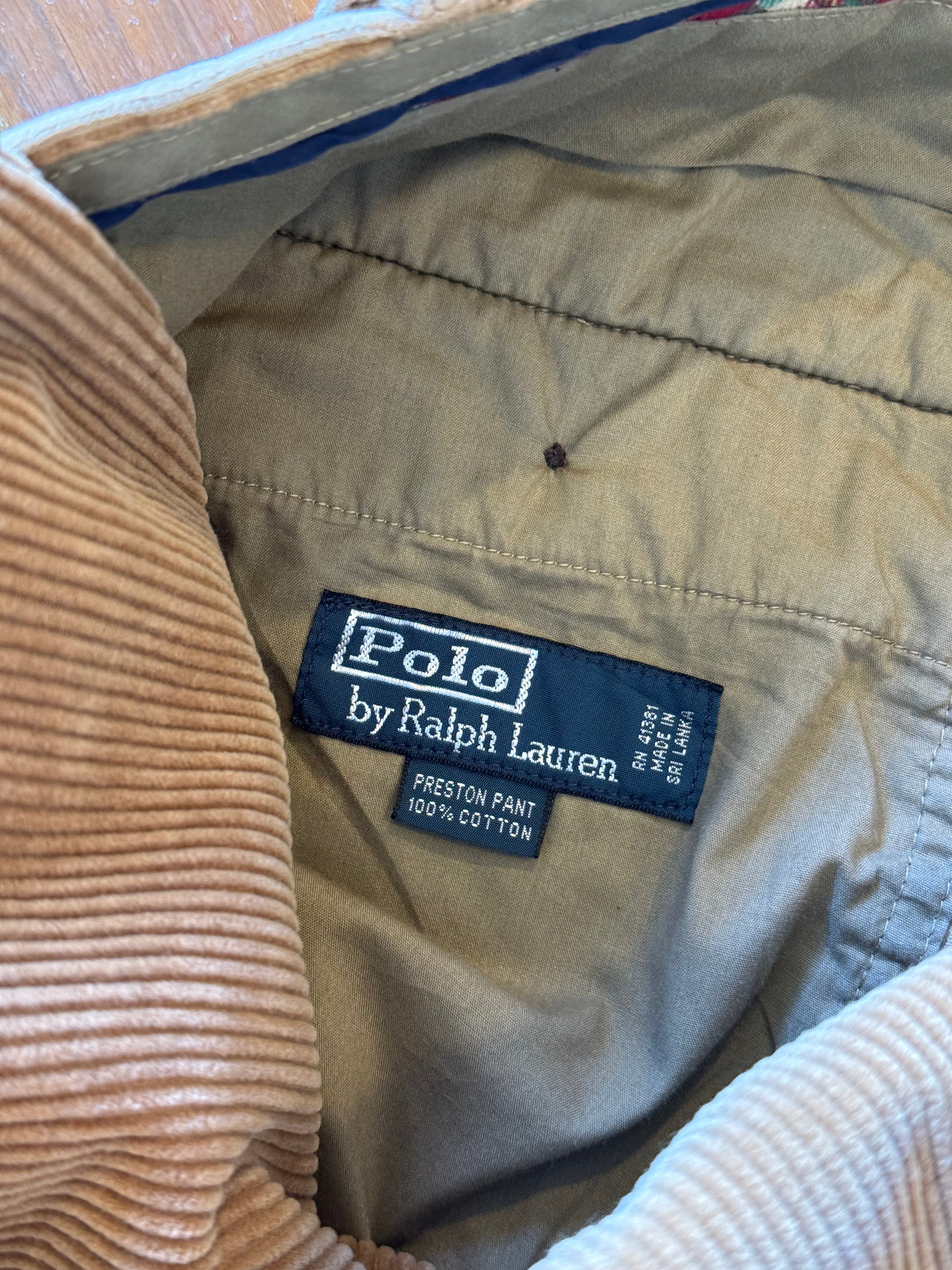 90's Pantalón de Pana Polo Ralph Lauren