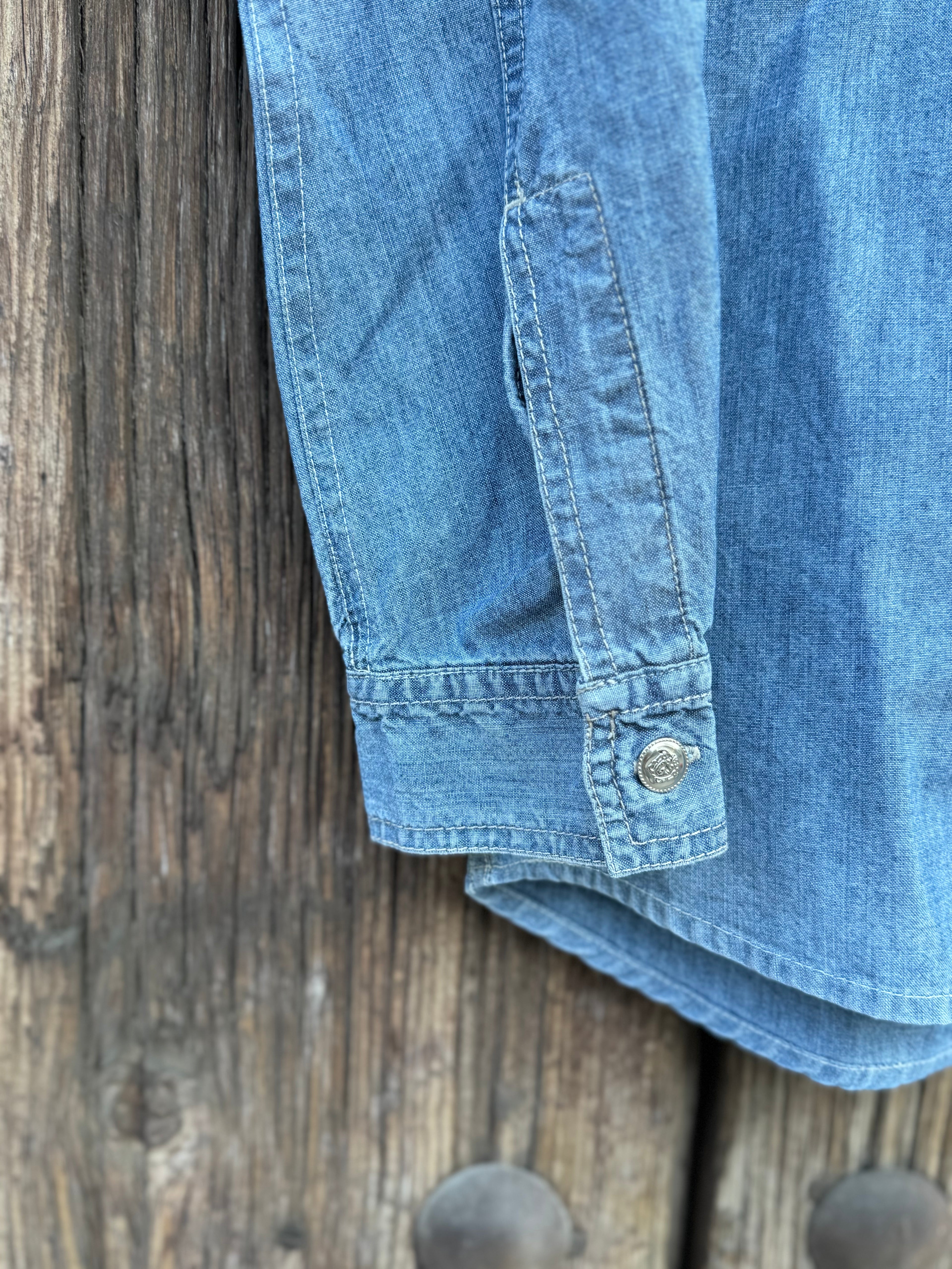 90´s Camisa Vaquera Versace