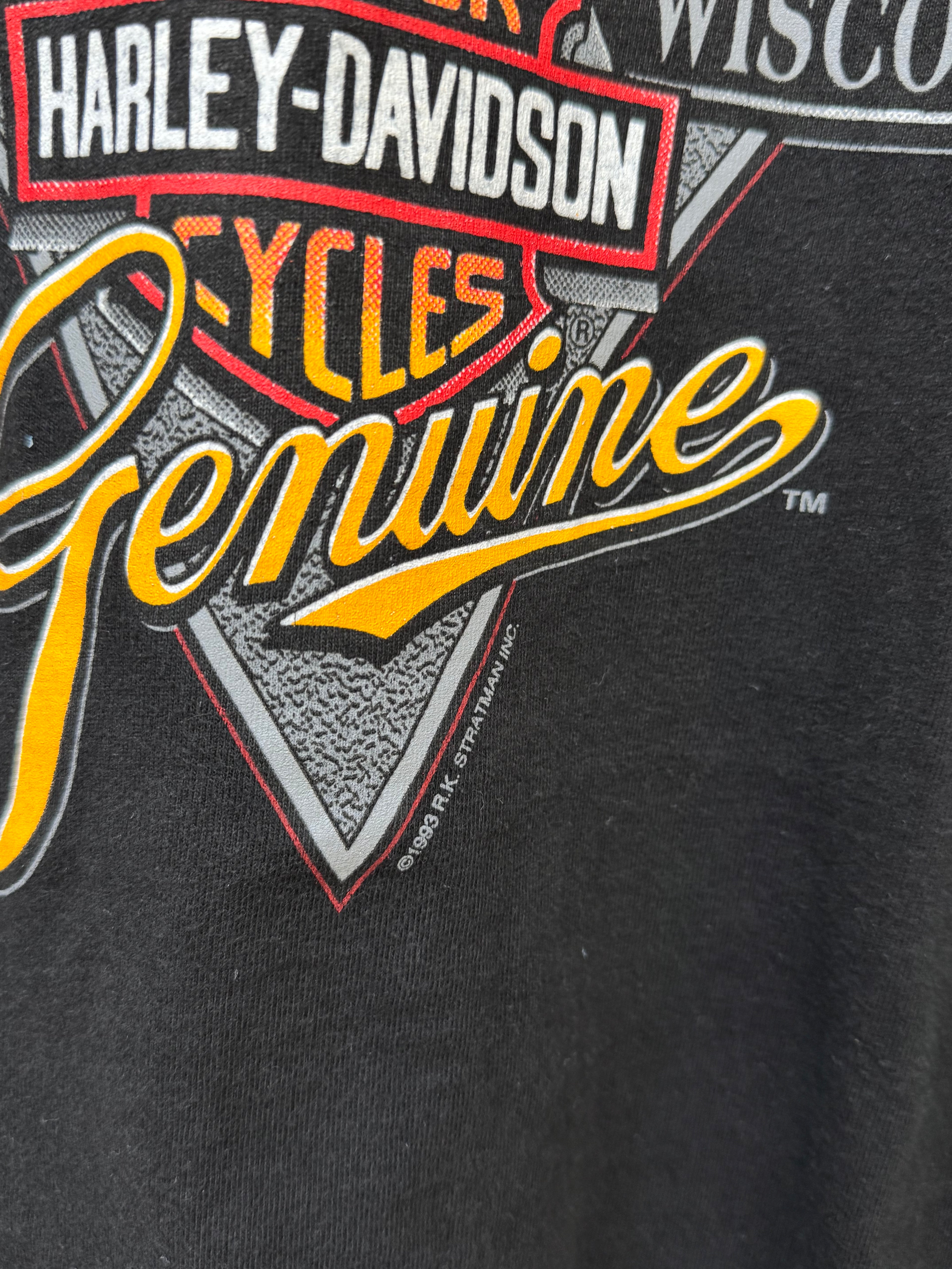 1993 Playera Harley Davidson