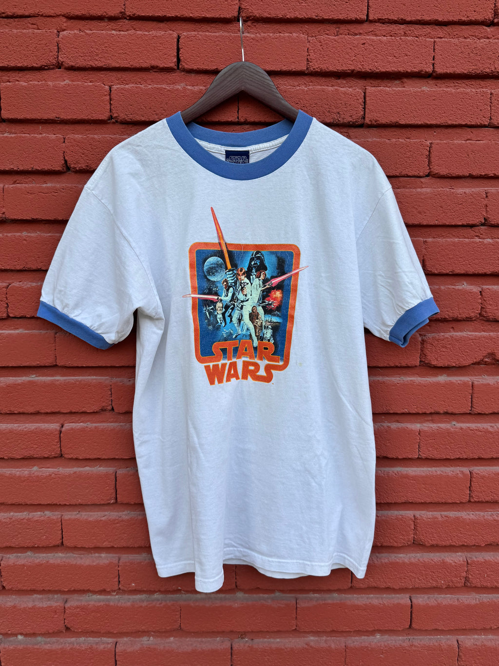00's Playera Ringer de Star Wars