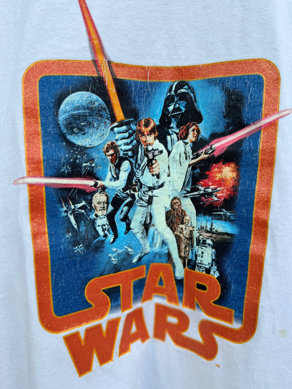 00's Playera Ringer de Star Wars