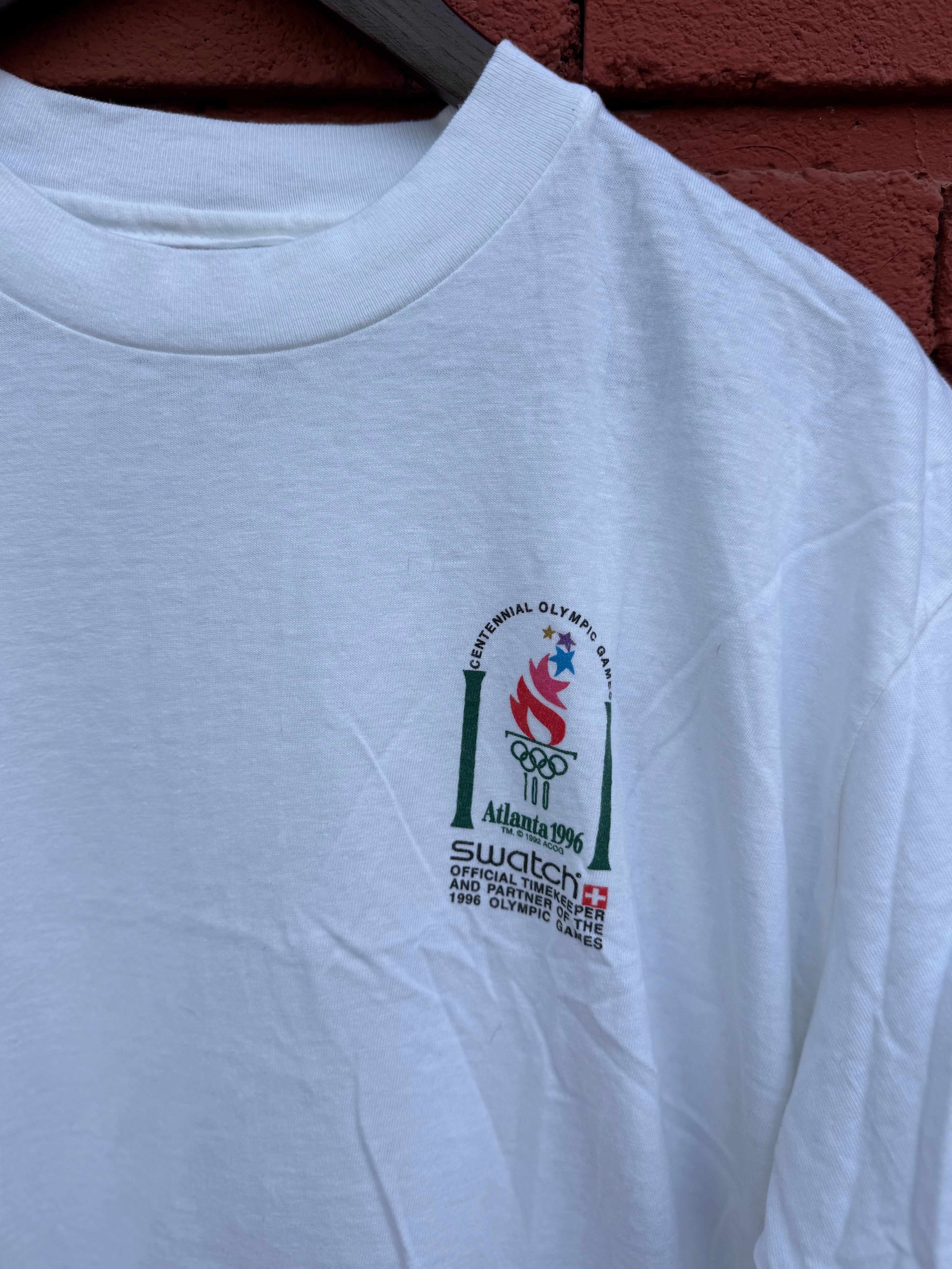 1996 Playera de Olimpiadas de Atlanta y Swatch