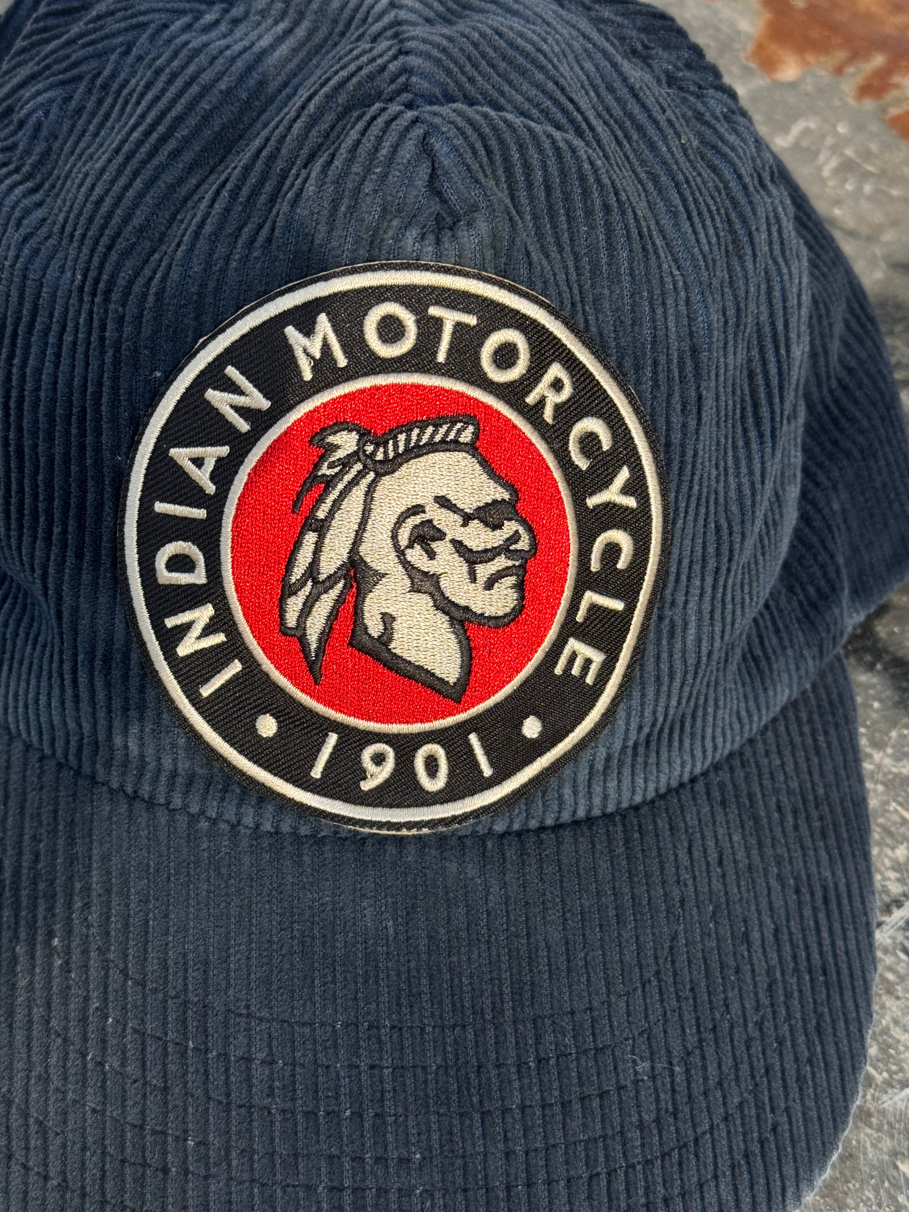 90´s Gorra de Pana con Parche Indian