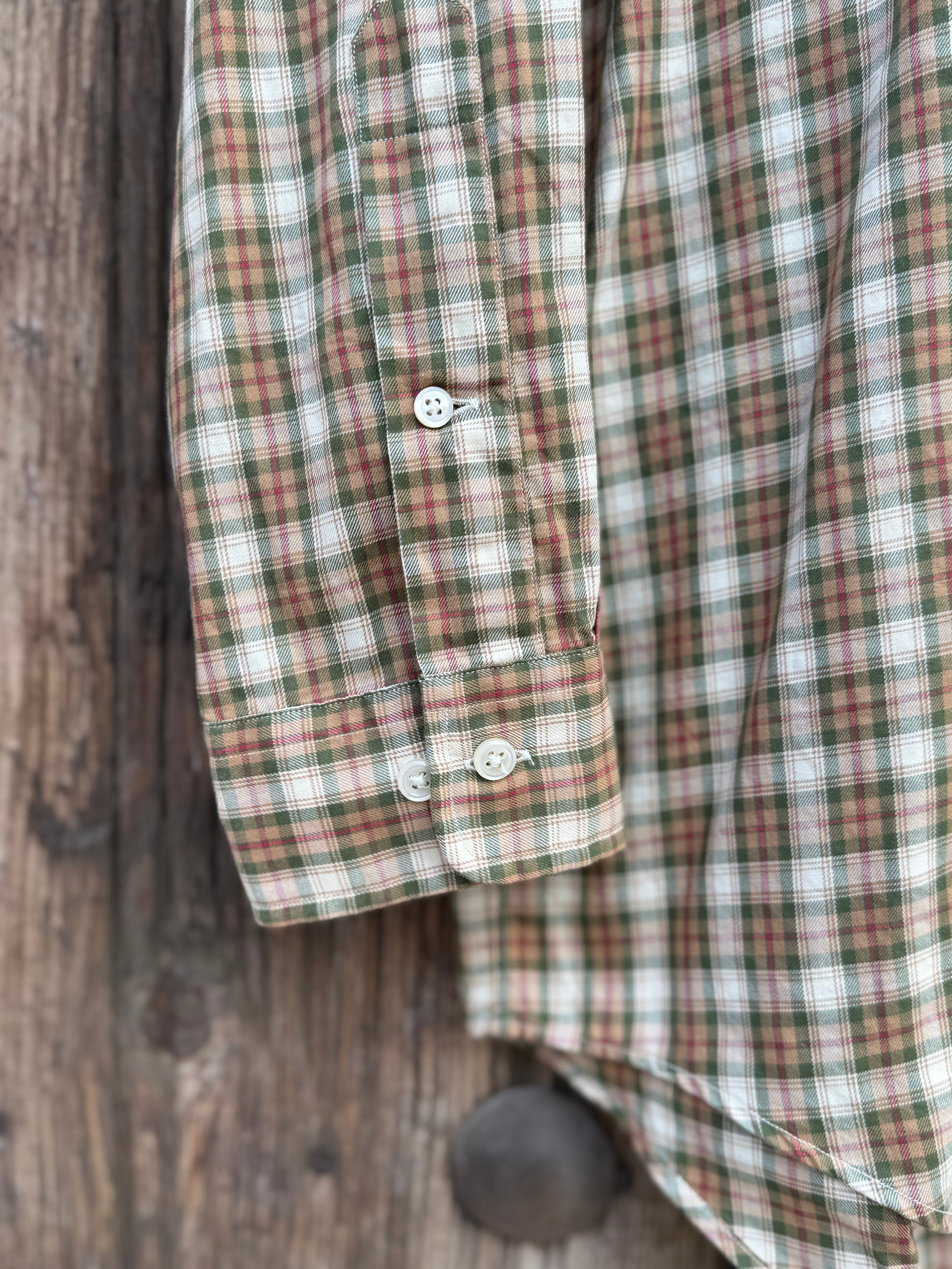 90´s Camisa Polo Ralph Lauren de Cuadros