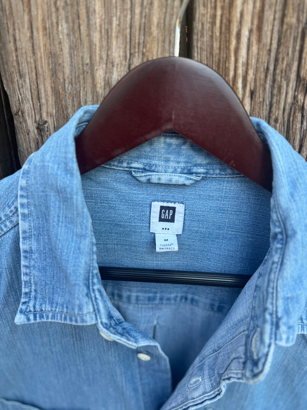 Camisa de Mezclilla GAP