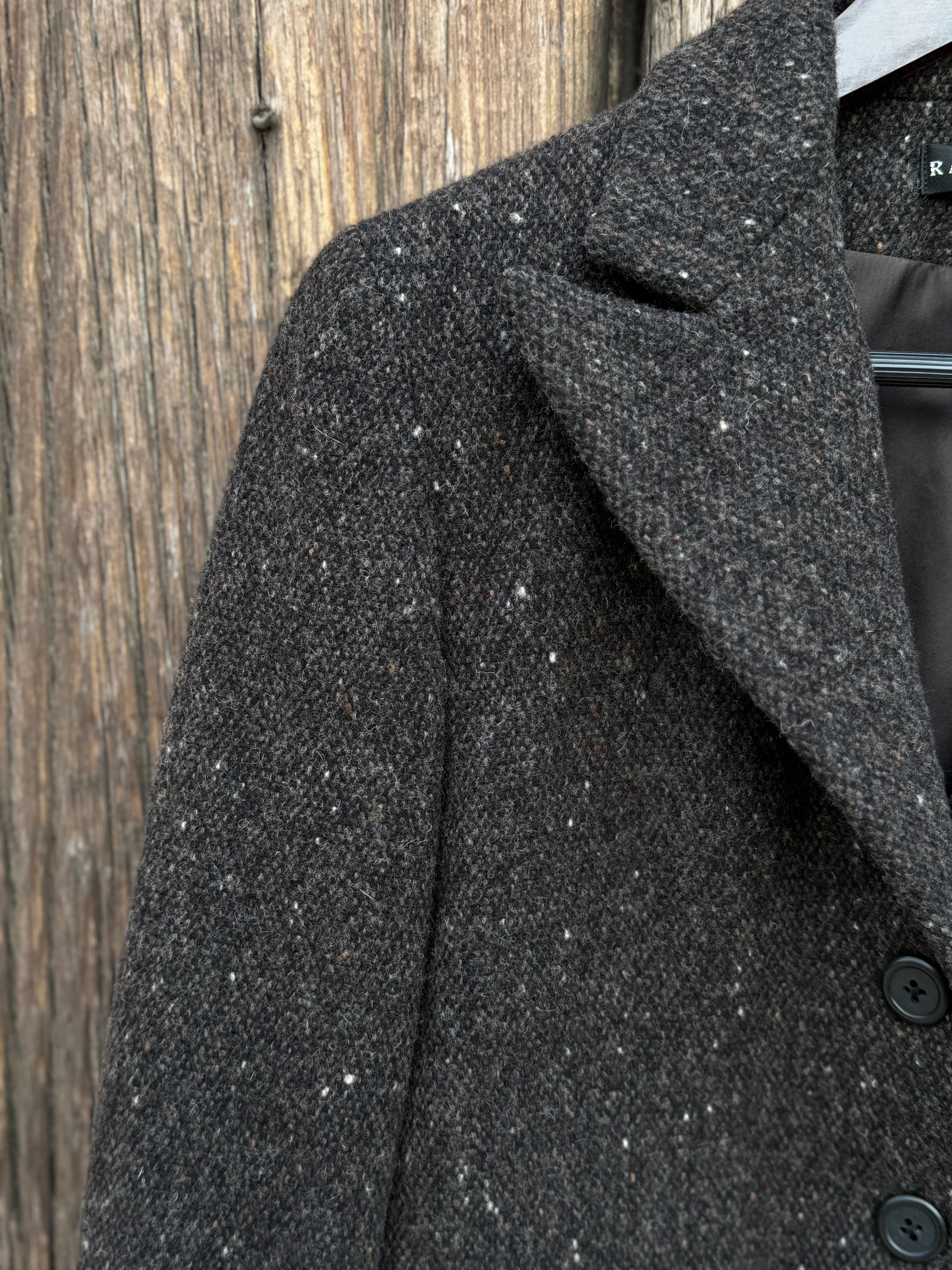 90´s Abrigo de Lana Gruesa Ralph Lauren