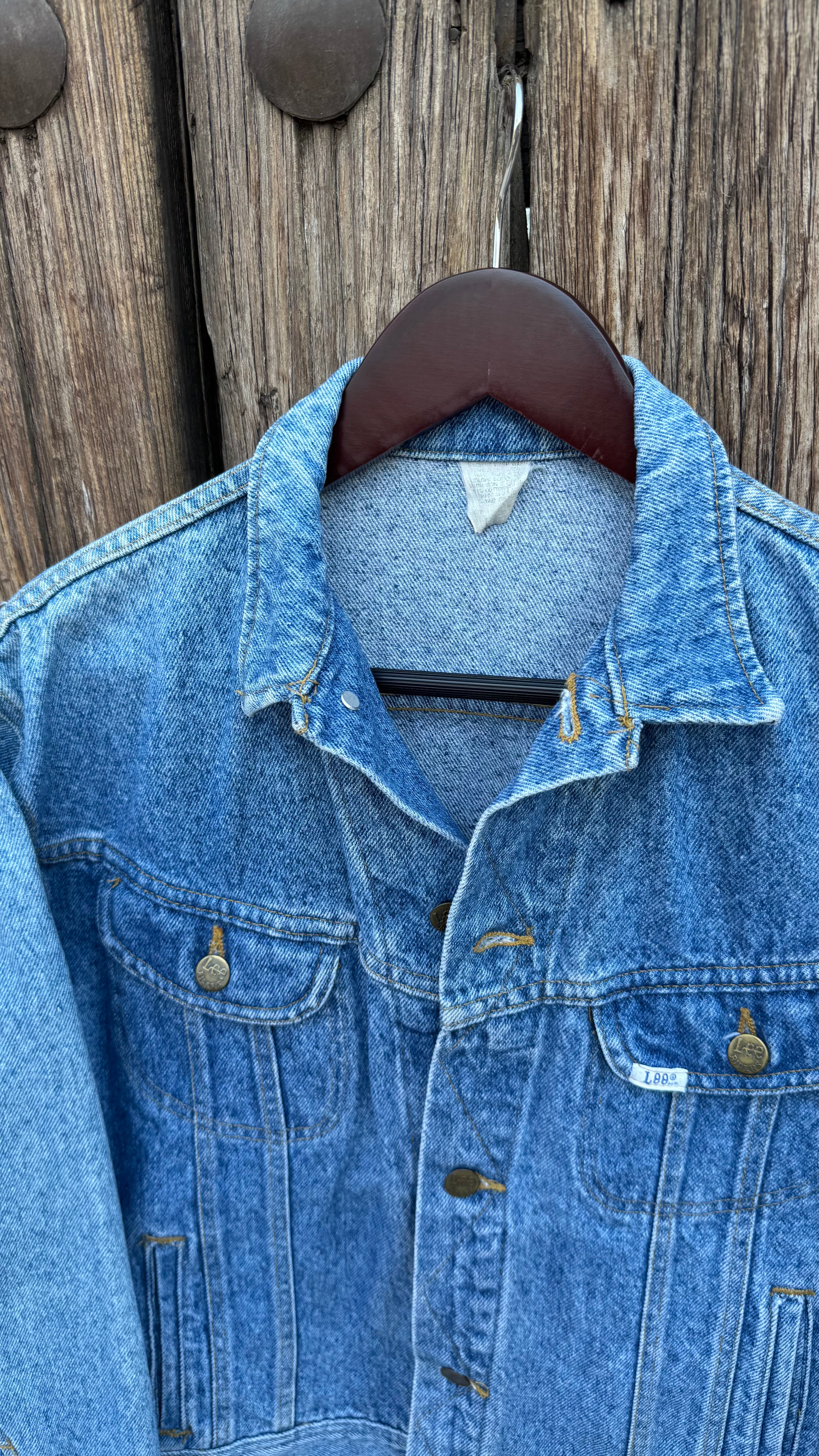 80´s Chamarra Lee de Mezclilla
