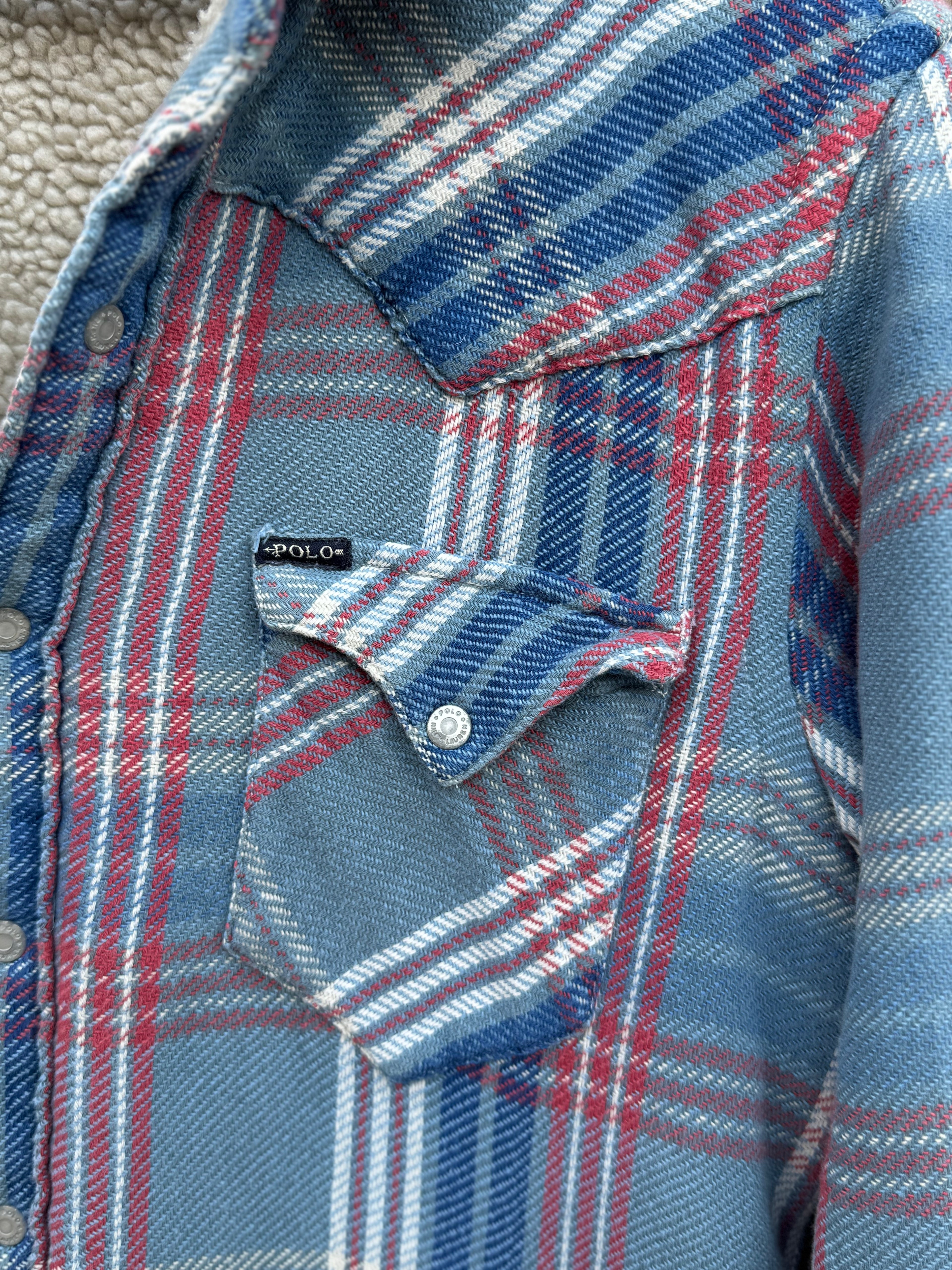 Camisa de Sherpa Polo Country