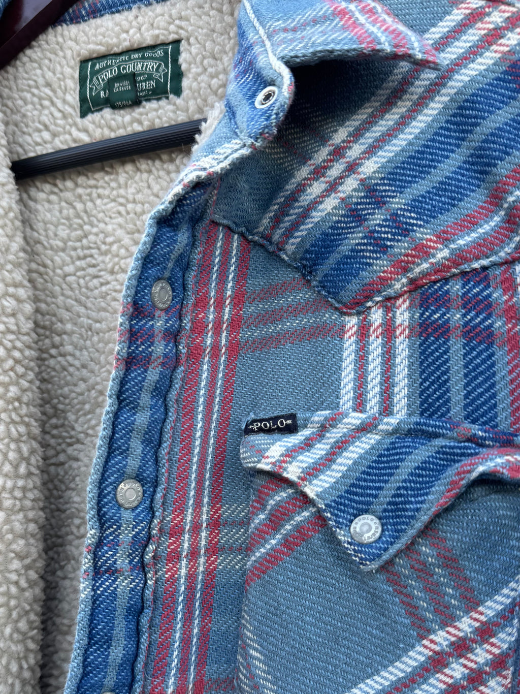 Camisa de Sherpa Polo Country