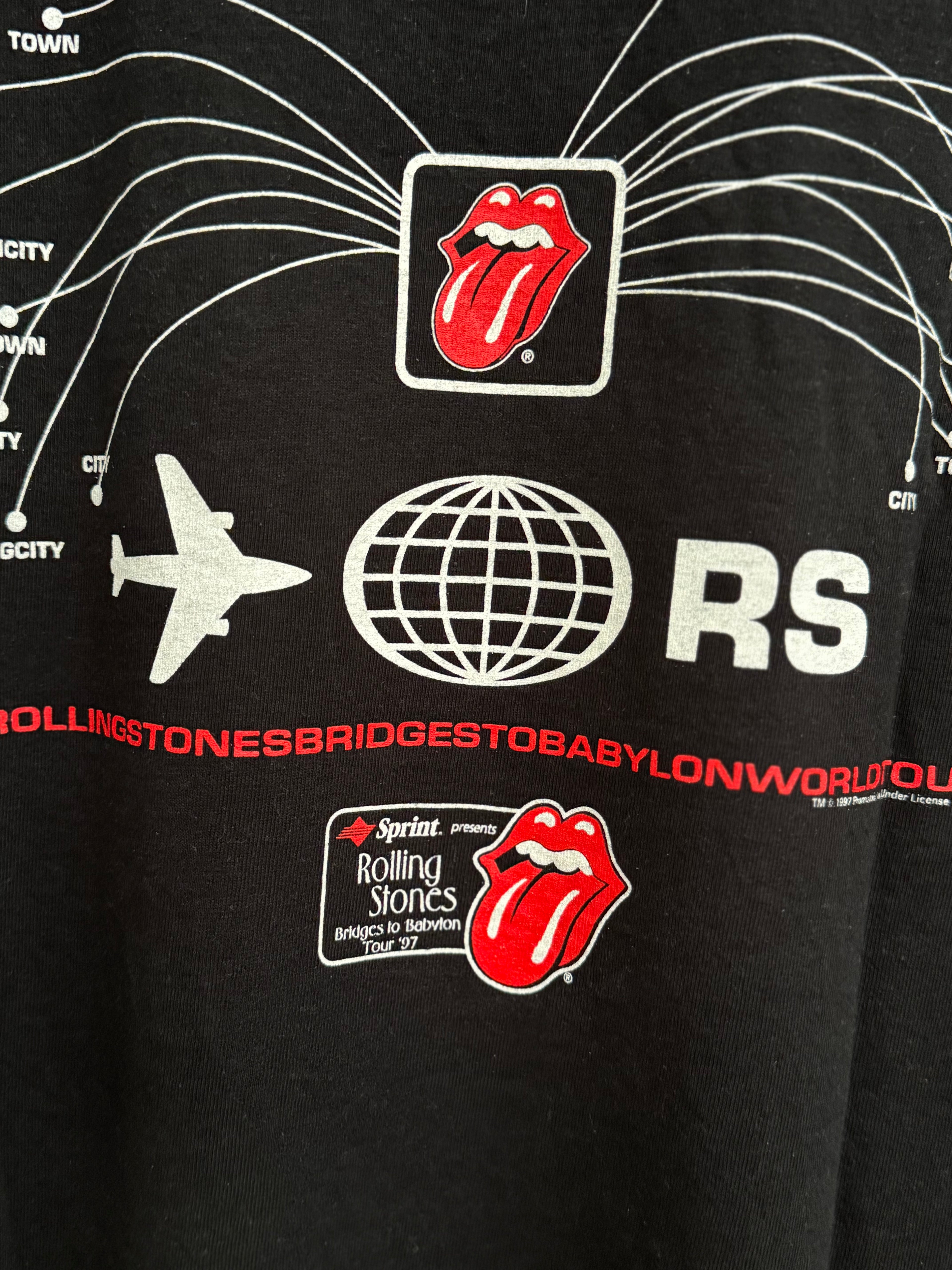 1997 Playera Rolling Stones Tour