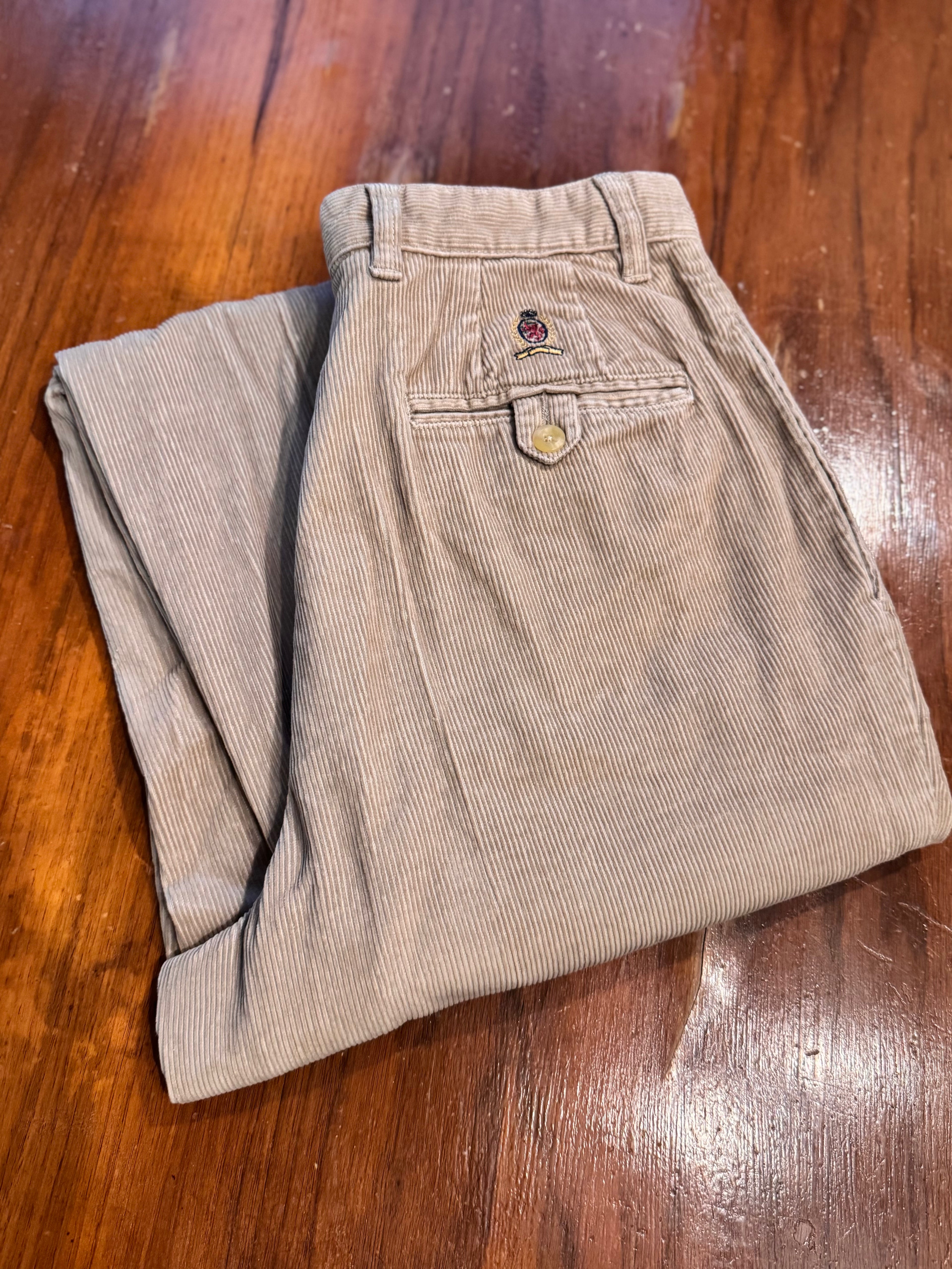 90´s Pantalón de Pana Tommy Hilfilger