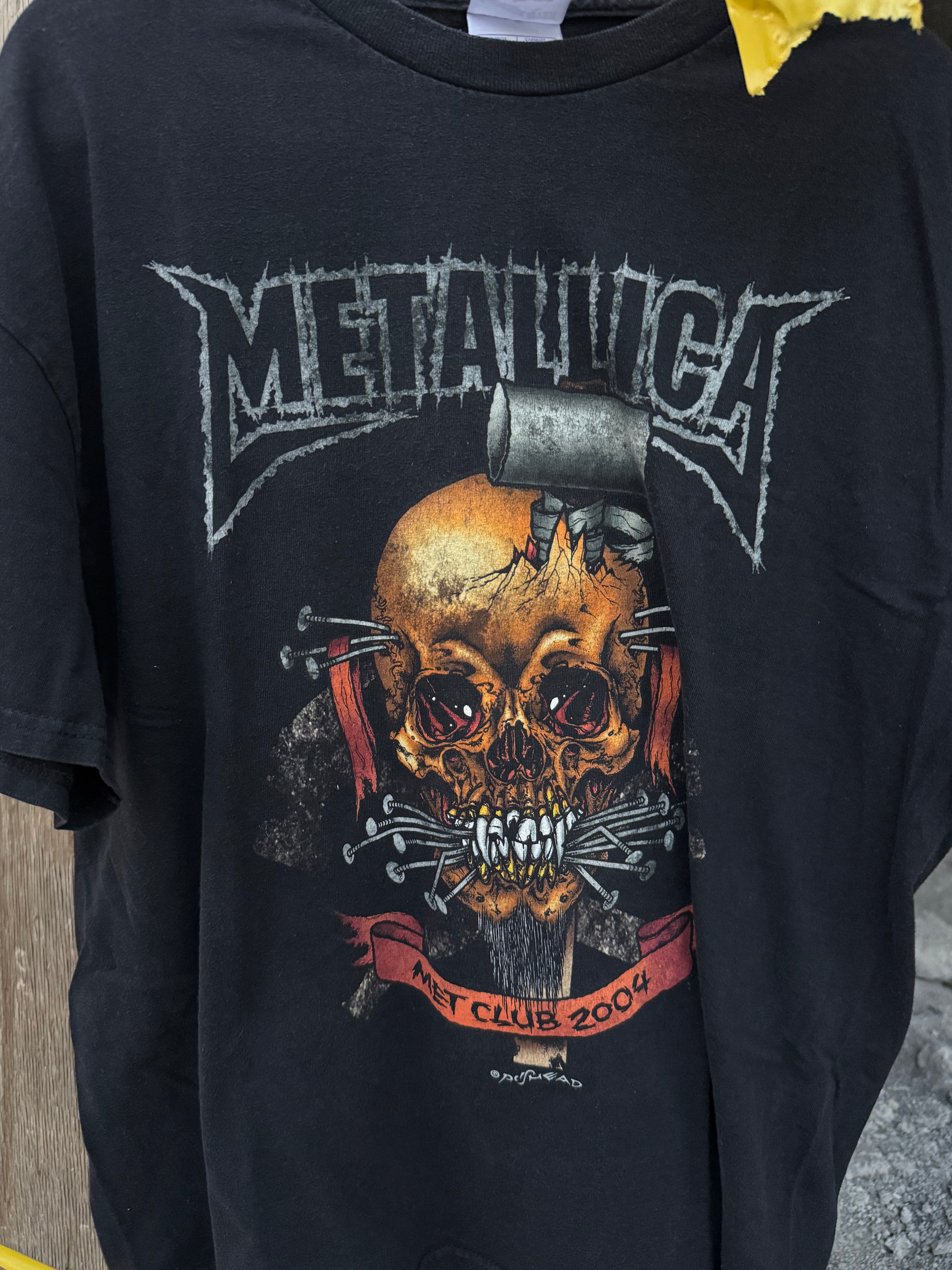 2004 Playera de Metallica